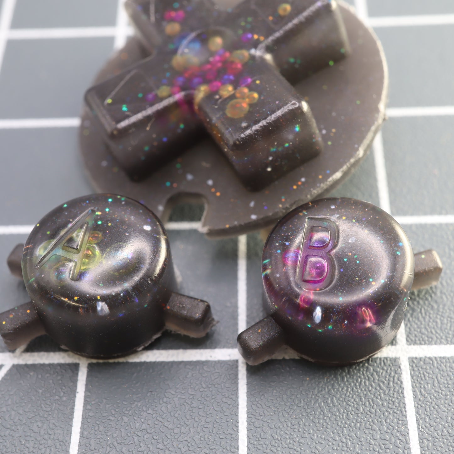 Game Boy Color - Custom Button - Solar System