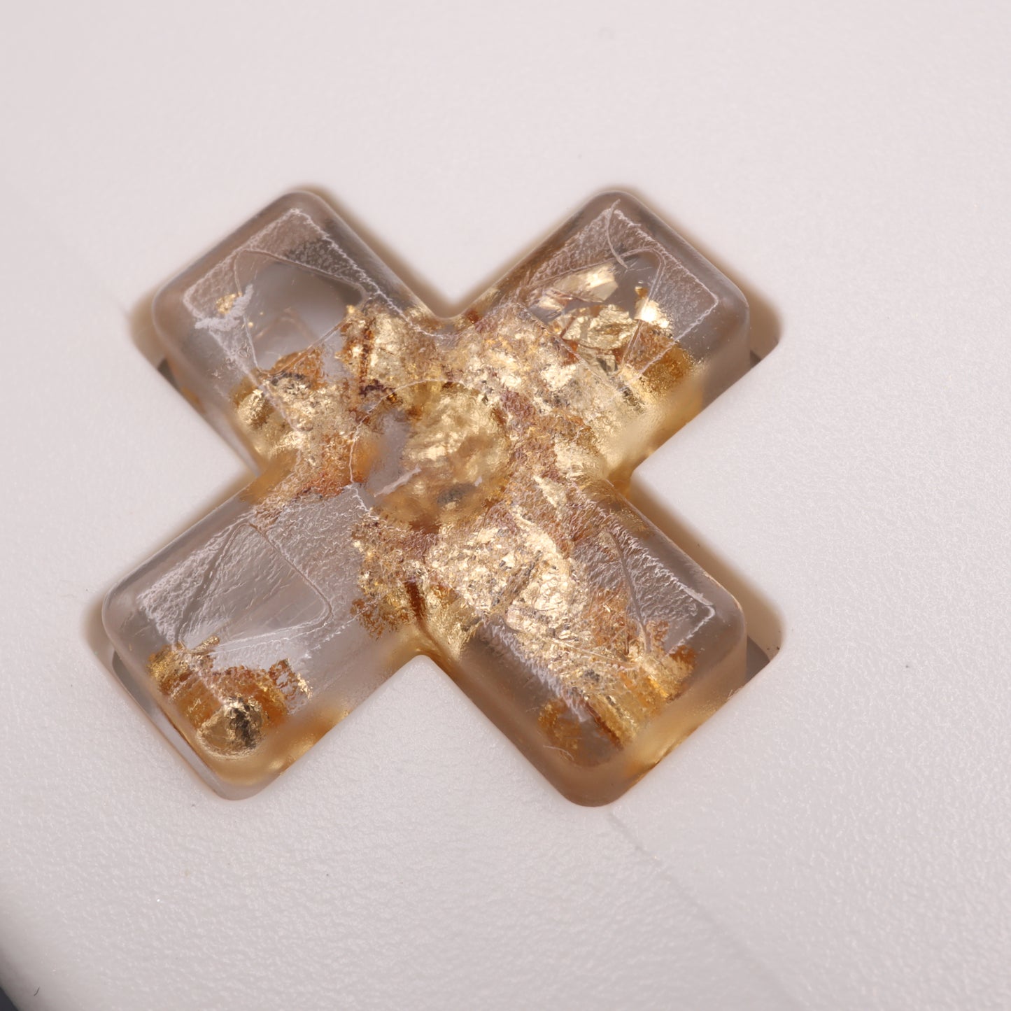 Game Boy Color - Custom Button - Gold Flake