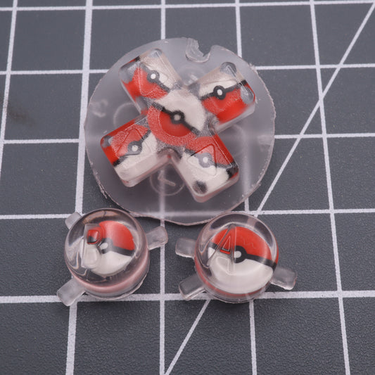 Game Boy Color - Custom Button - Pokeball