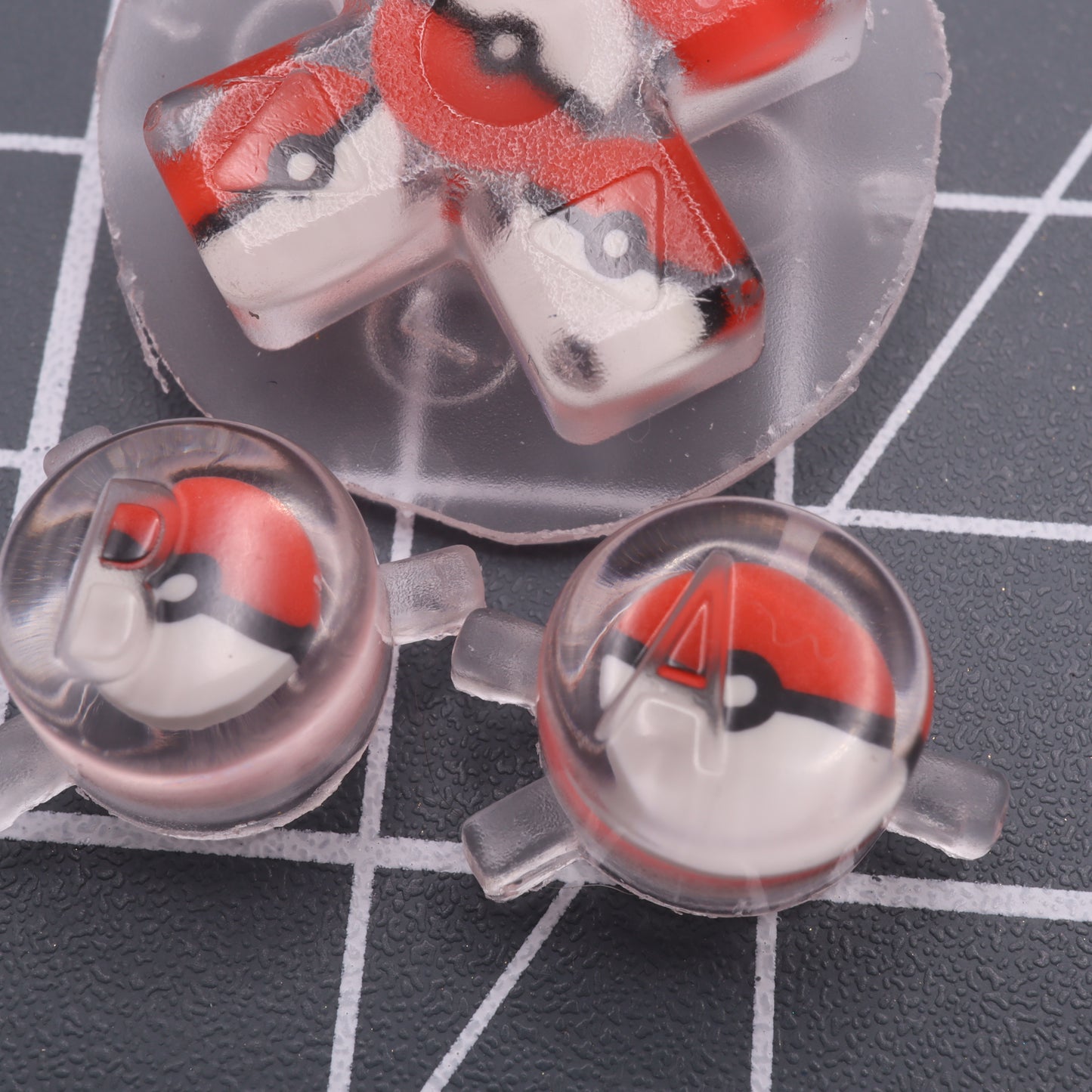 Game Boy Color - Custom Button - Pokeball