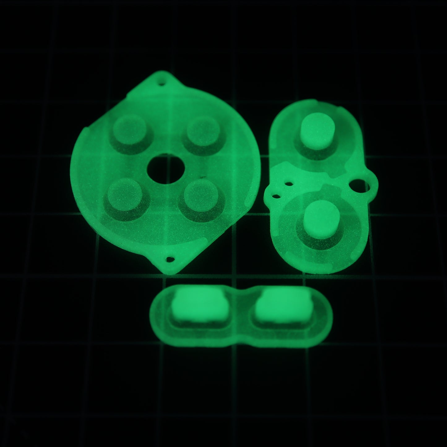 Game Boy Color - Silicone - GITD Green