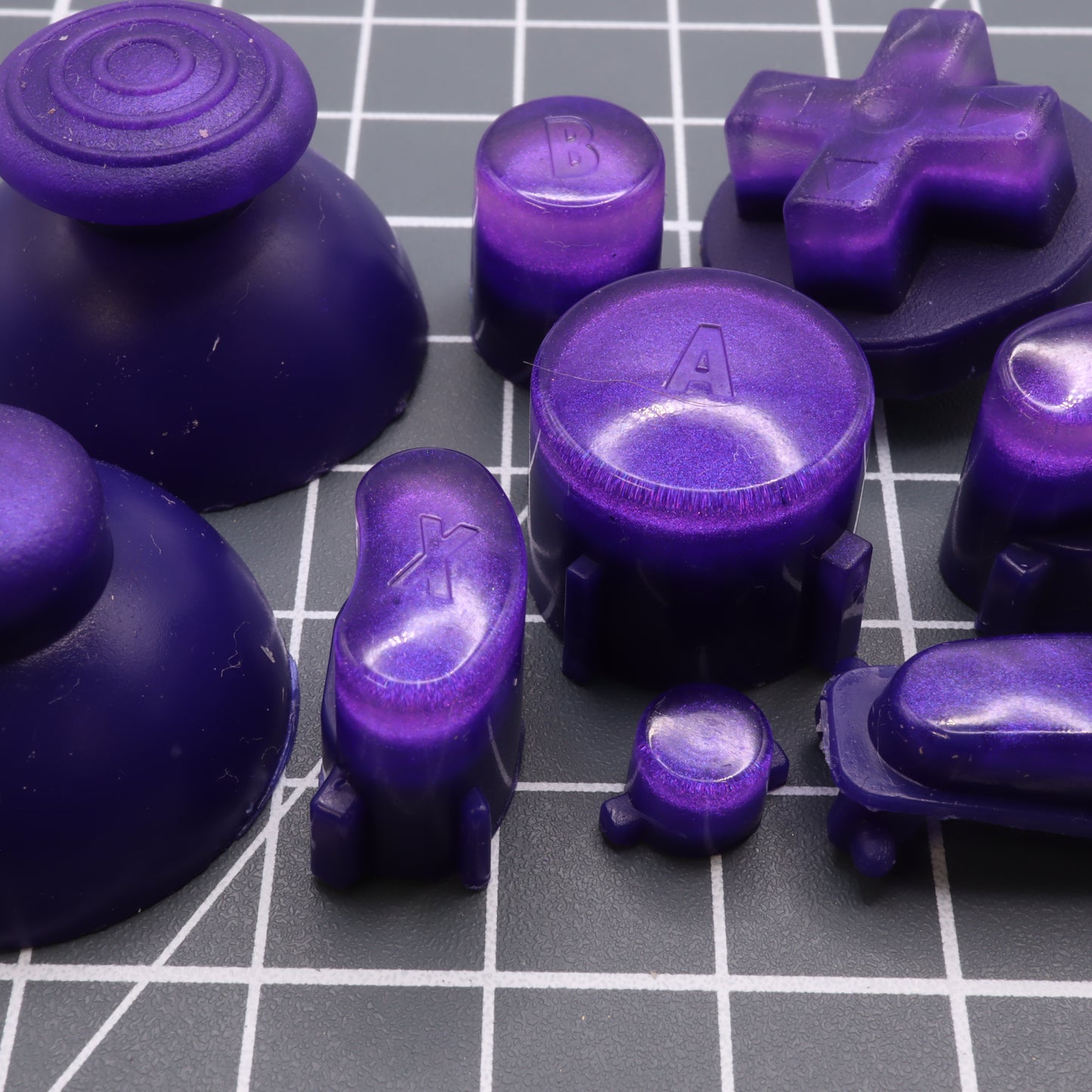 GameCube - Custom Button - Grape Candy