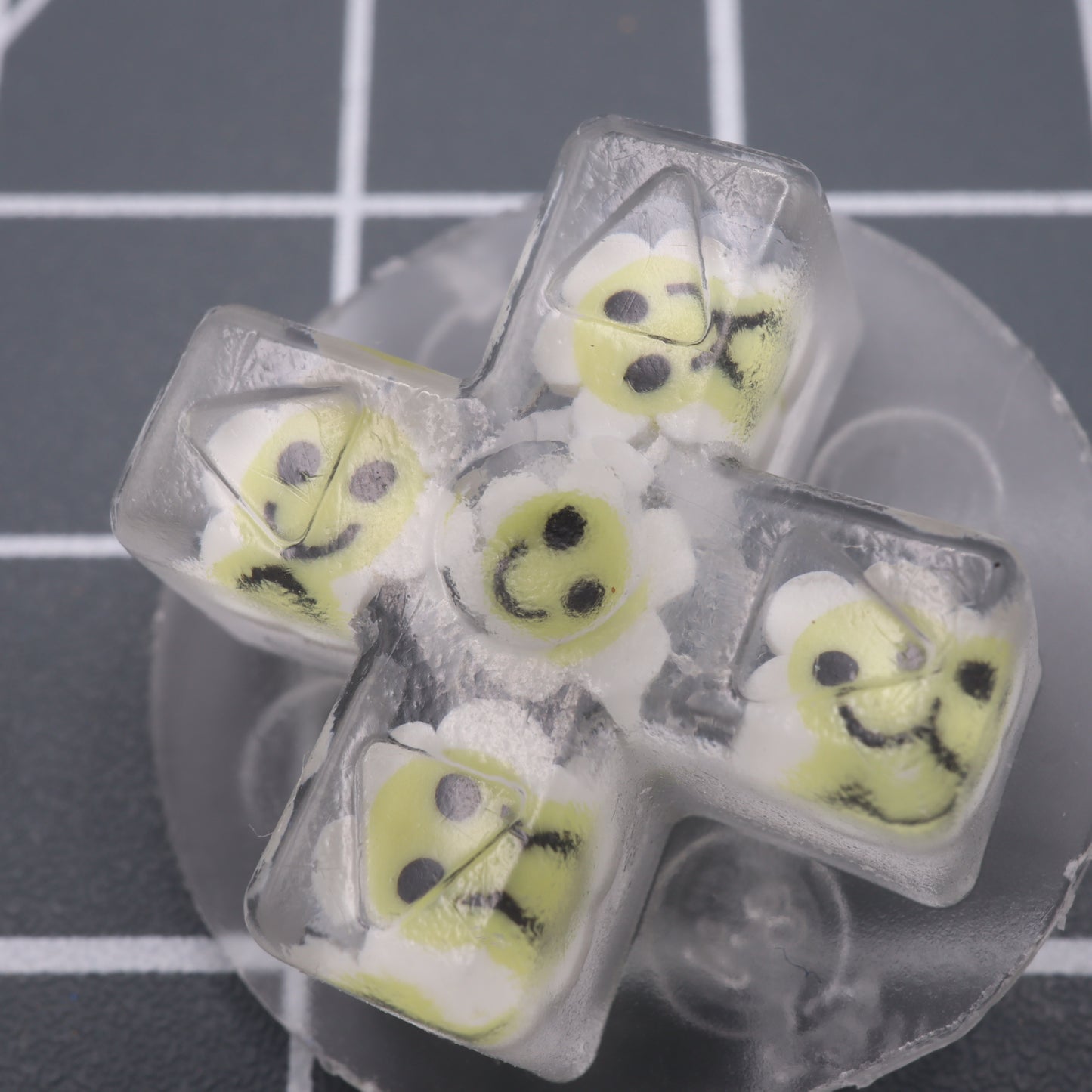 Game Boy Advance - Custom Buttons - Happy Daisies