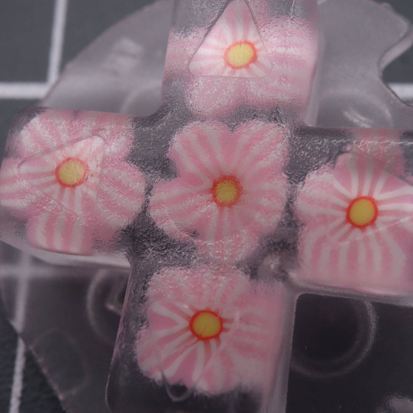 Game Boy Color - Custom Button - Pink Blossom