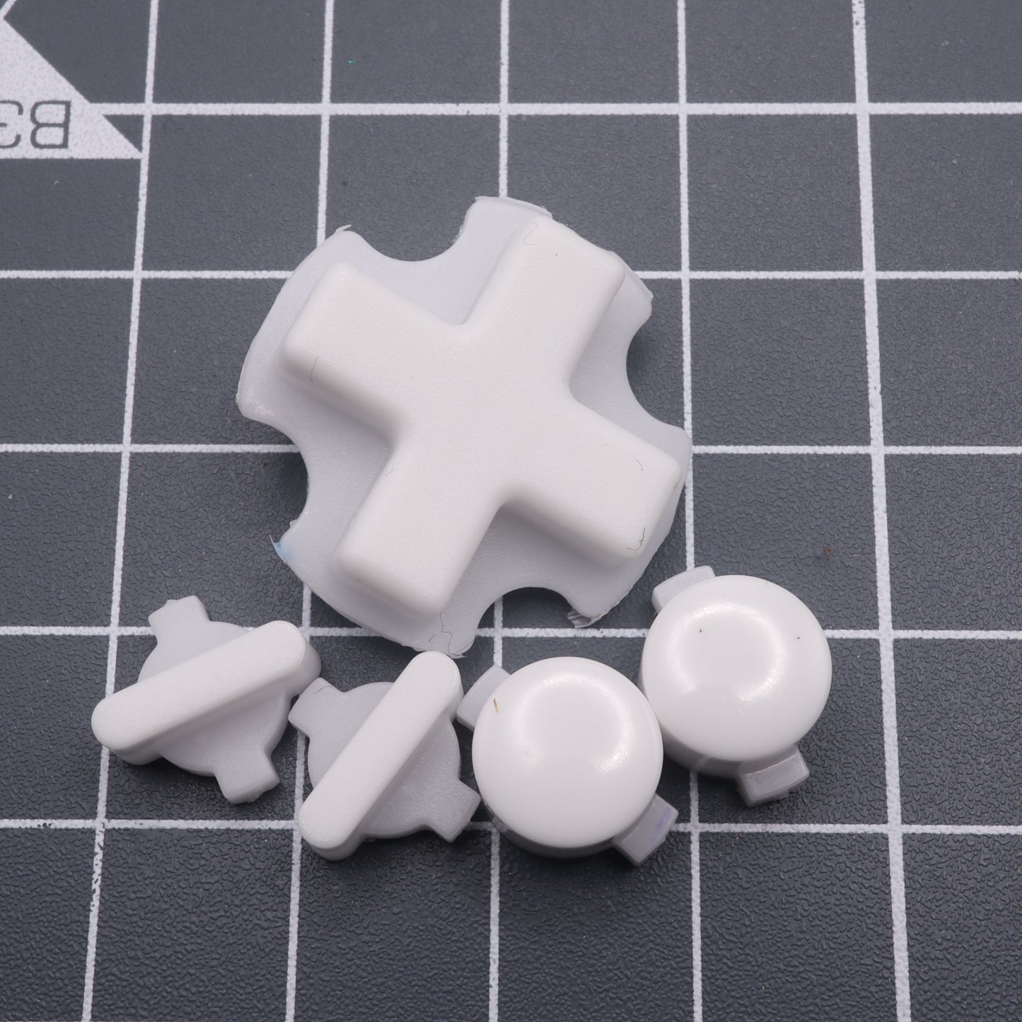 Modretro Chromatic - Custom Button - Glow Aqua