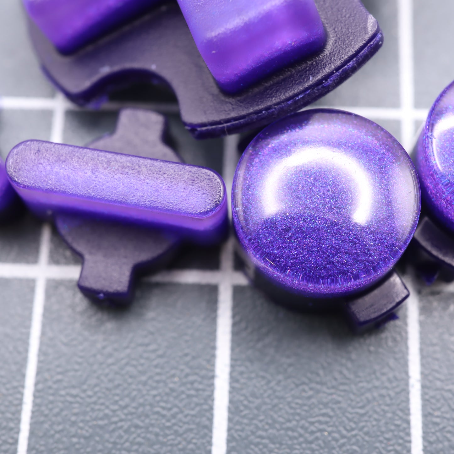 Modretro Chromatic - Custom Button - Grape Candy
