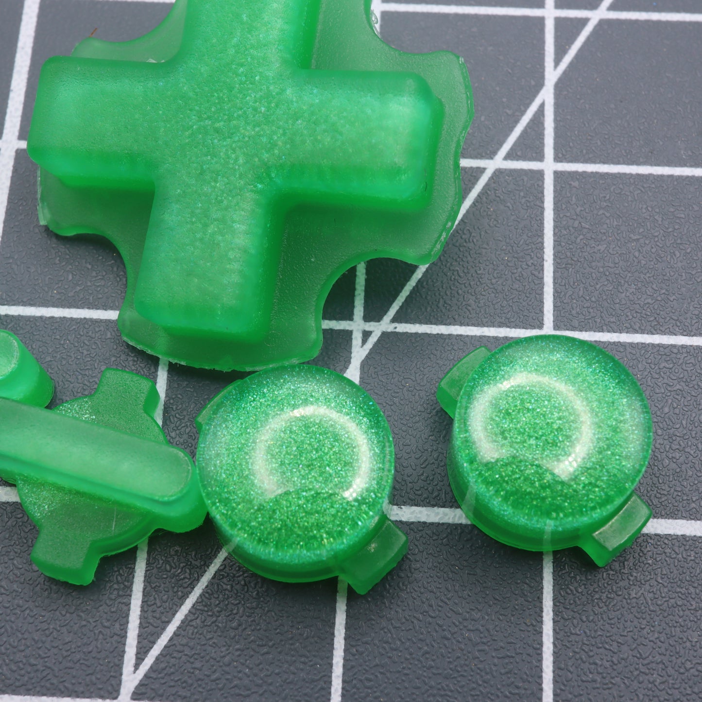 Modretro Chromatic - Custom Button - Lime Candy