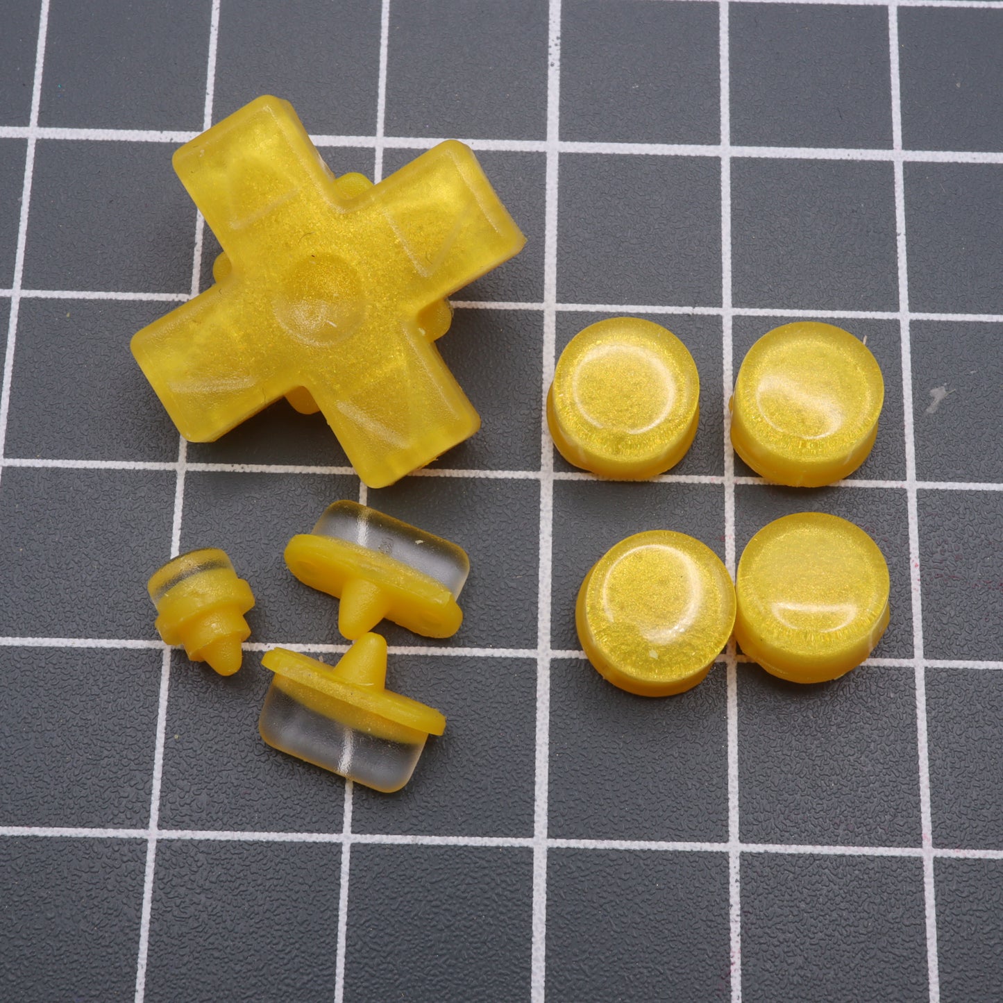 Miyoo Mini Plus - Custom Buttons - Lemon Candy