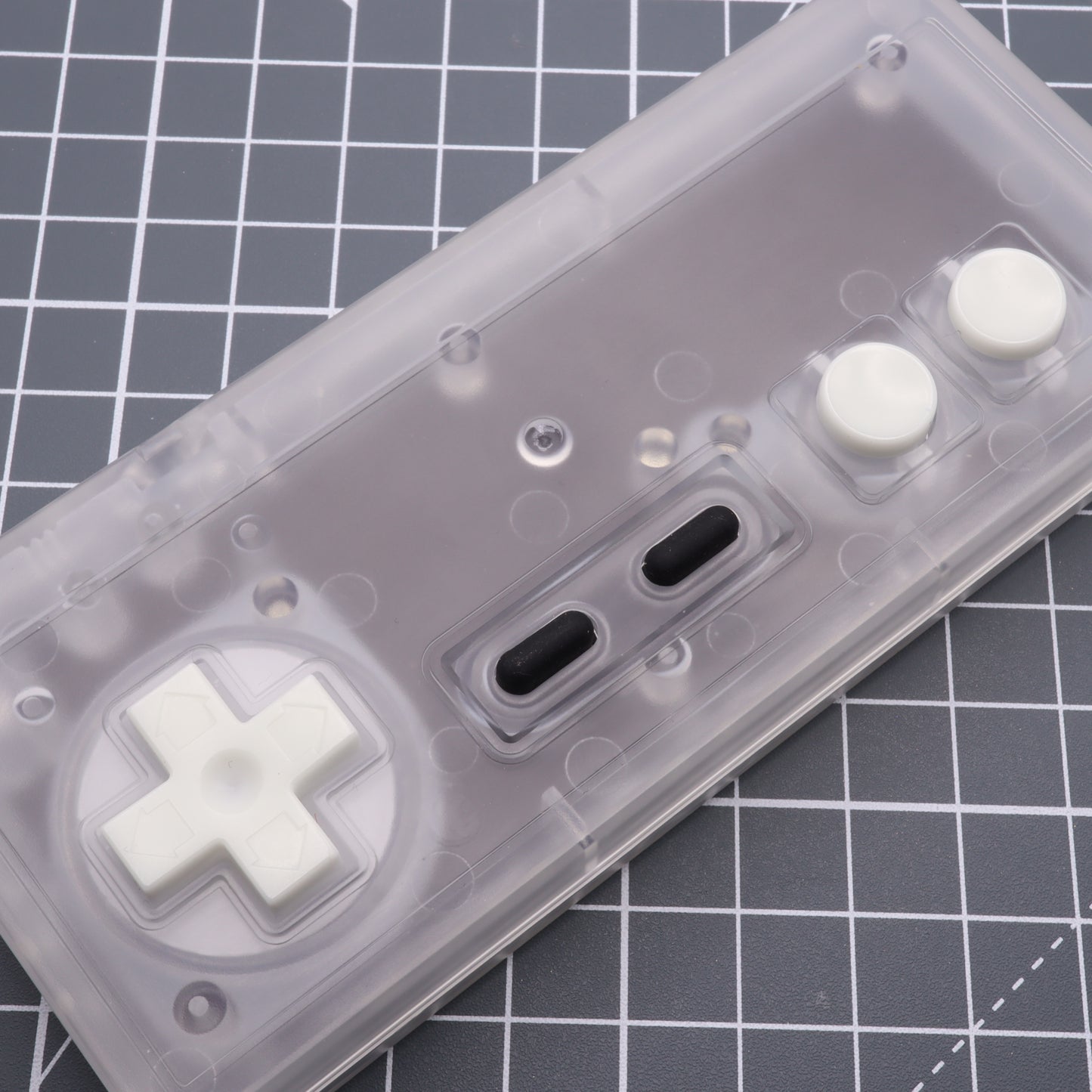 Nintendo NES - Custom Button - GITD Green