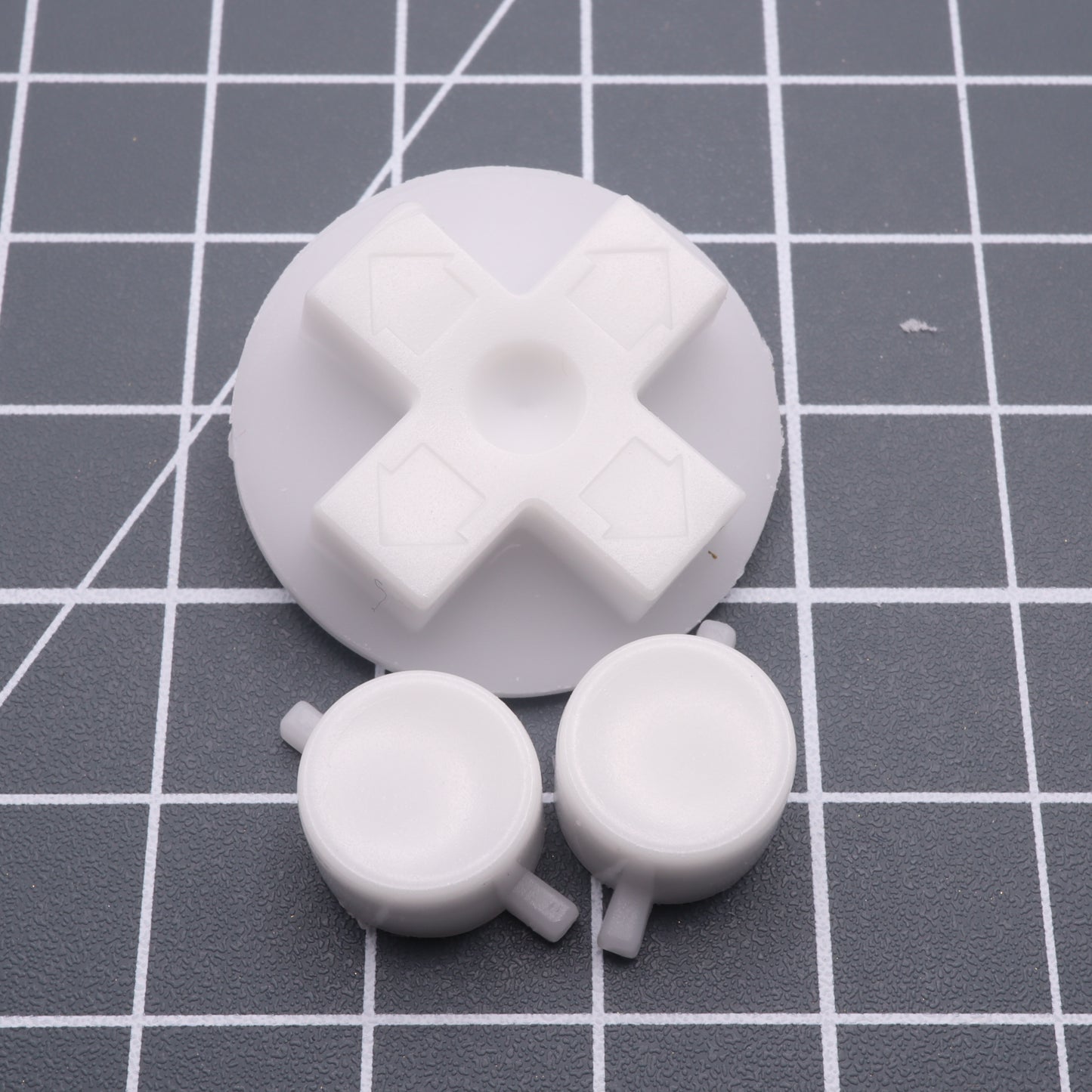 Nintendo NES - Custom Button - GITD Blue