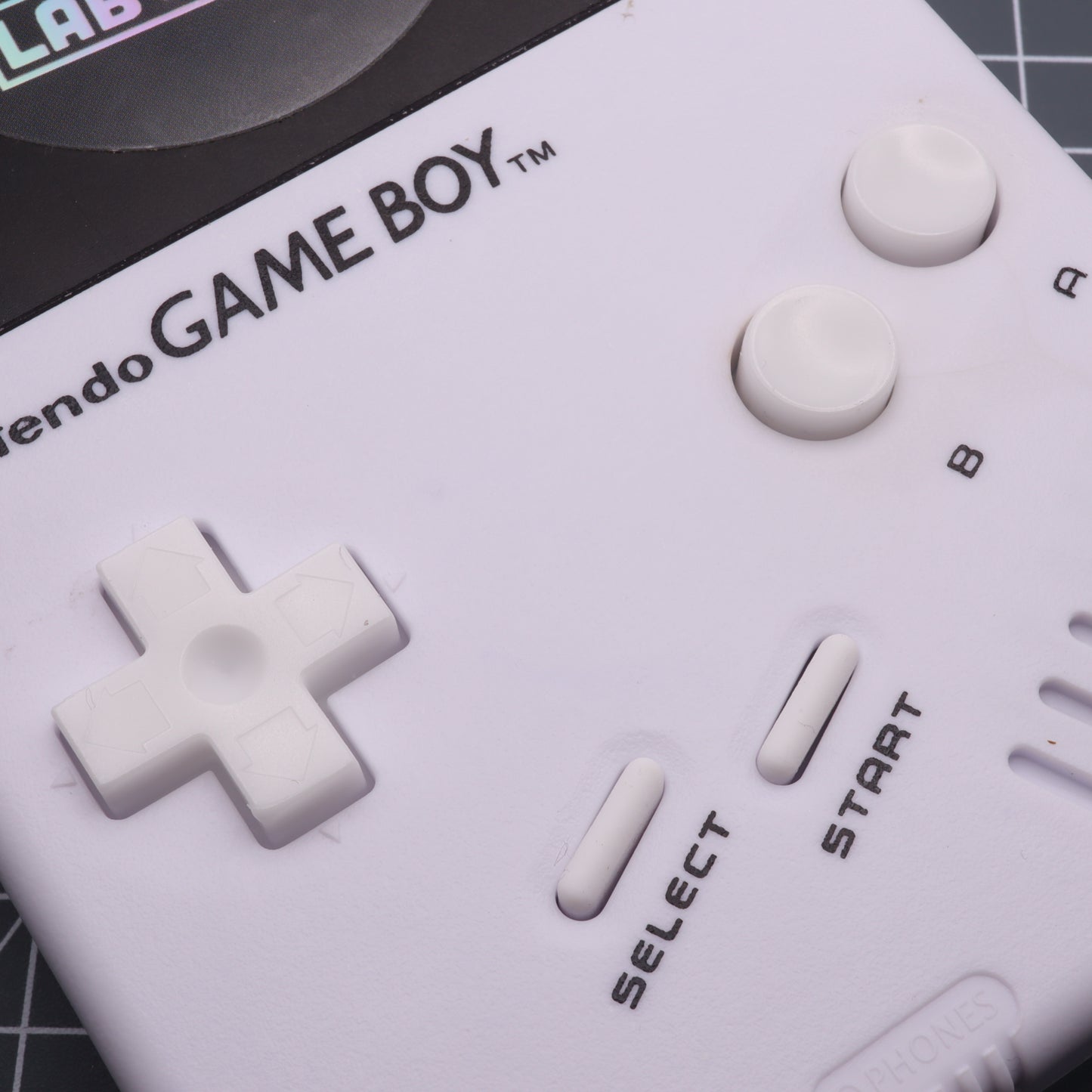 Nintendo NES - Custom Button - GITD Blue