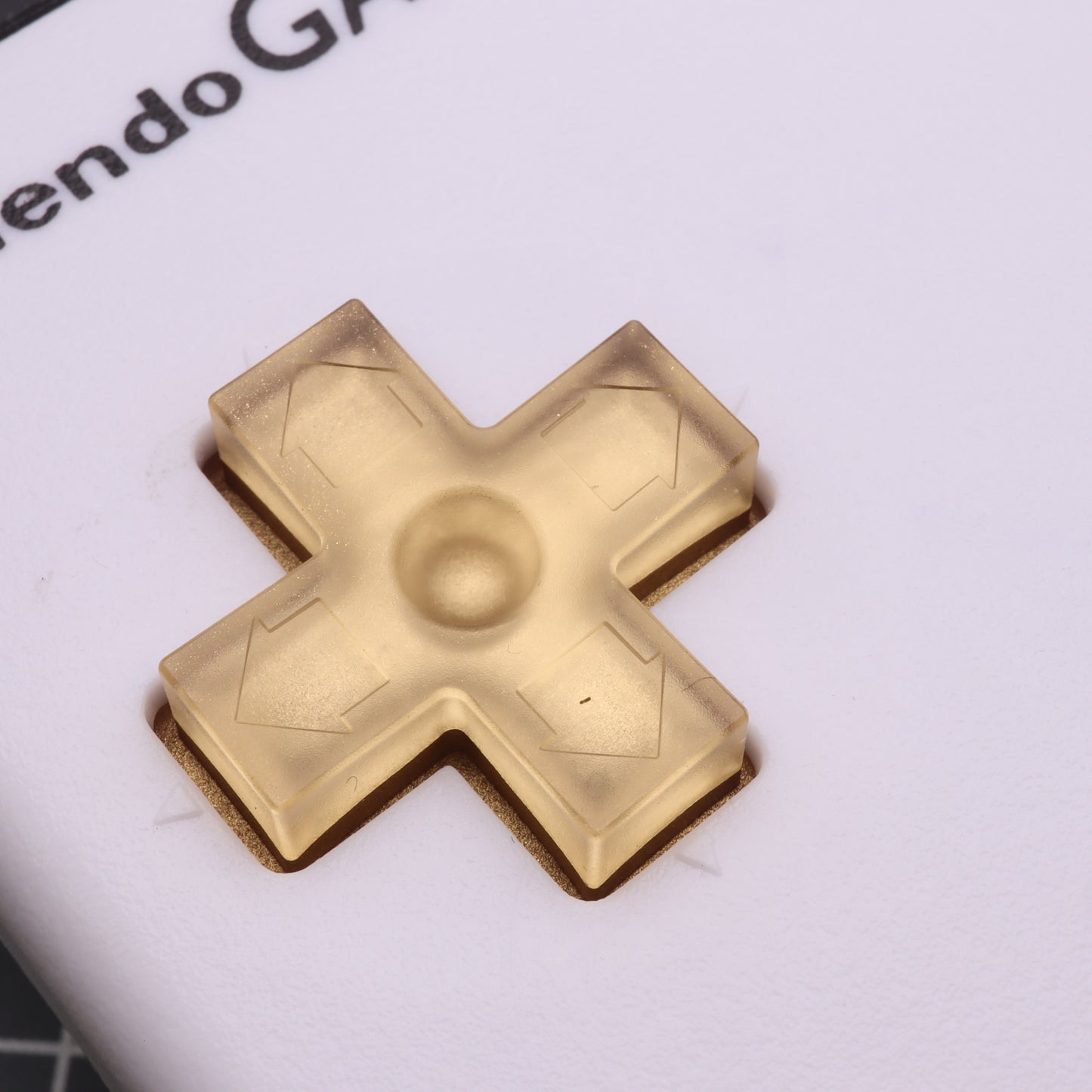 Nintendo NES - Custom Button - Metallic Gold