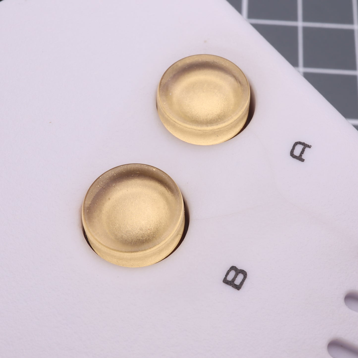 Nintendo NES - Custom Button - Metallic Gold