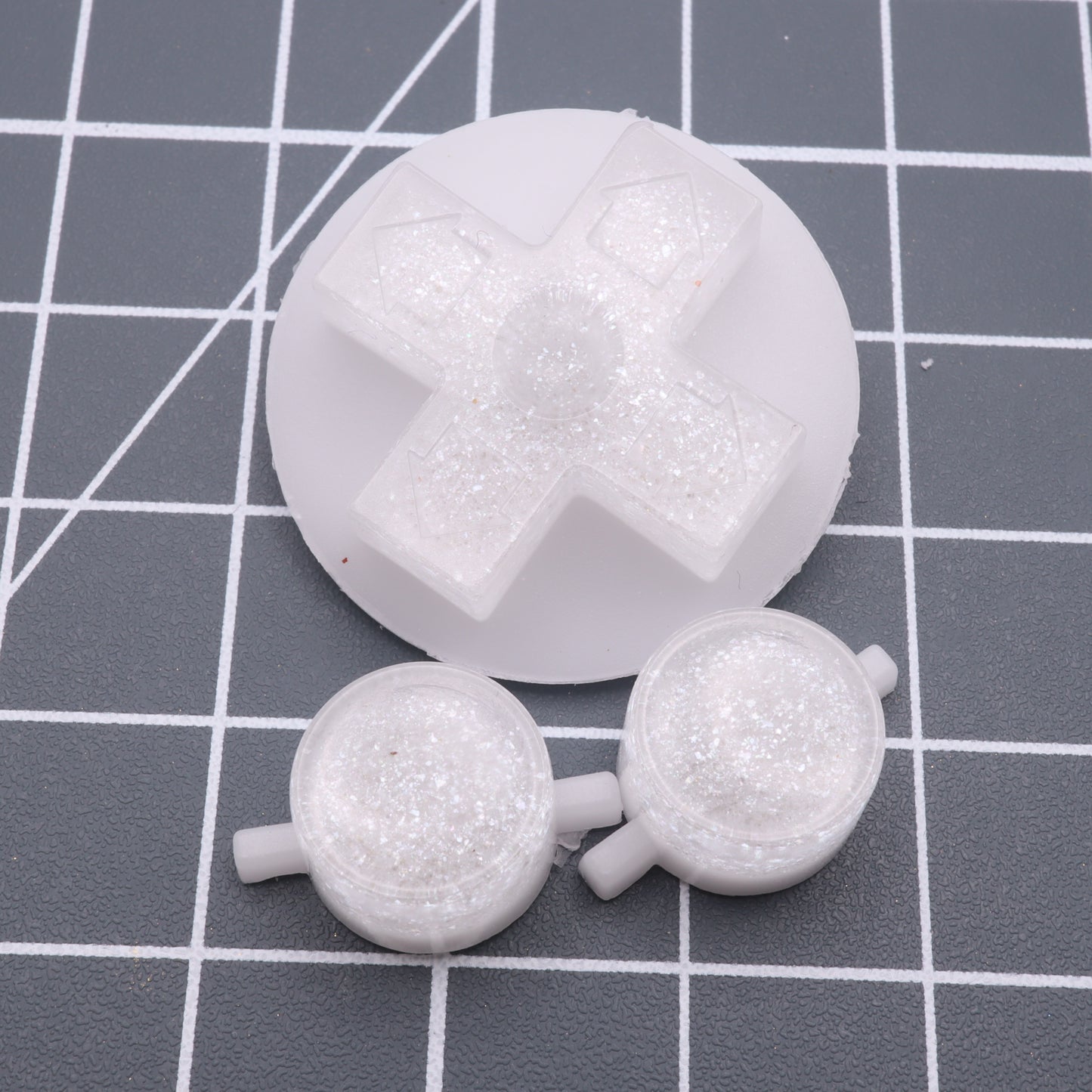 Nintendo NES - Custom Button - Pearl White