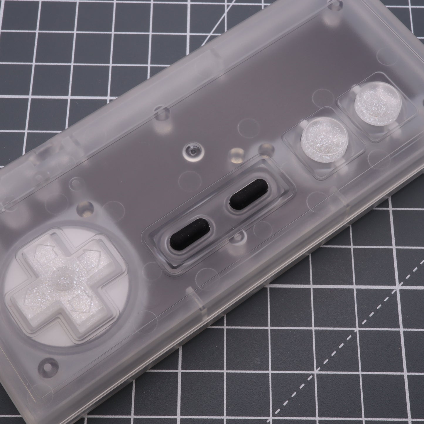 Nintendo NES - Custom Button - Pearl White
