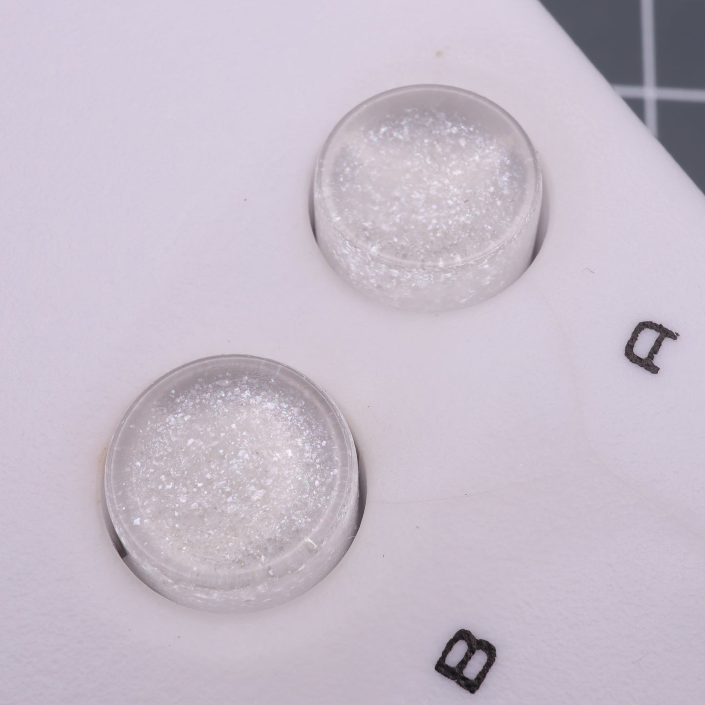 Nintendo NES - Custom Button - Pearl White
