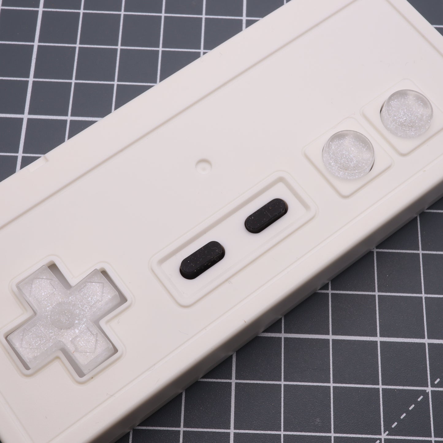 Nintendo NES - Custom Button - Pearl White