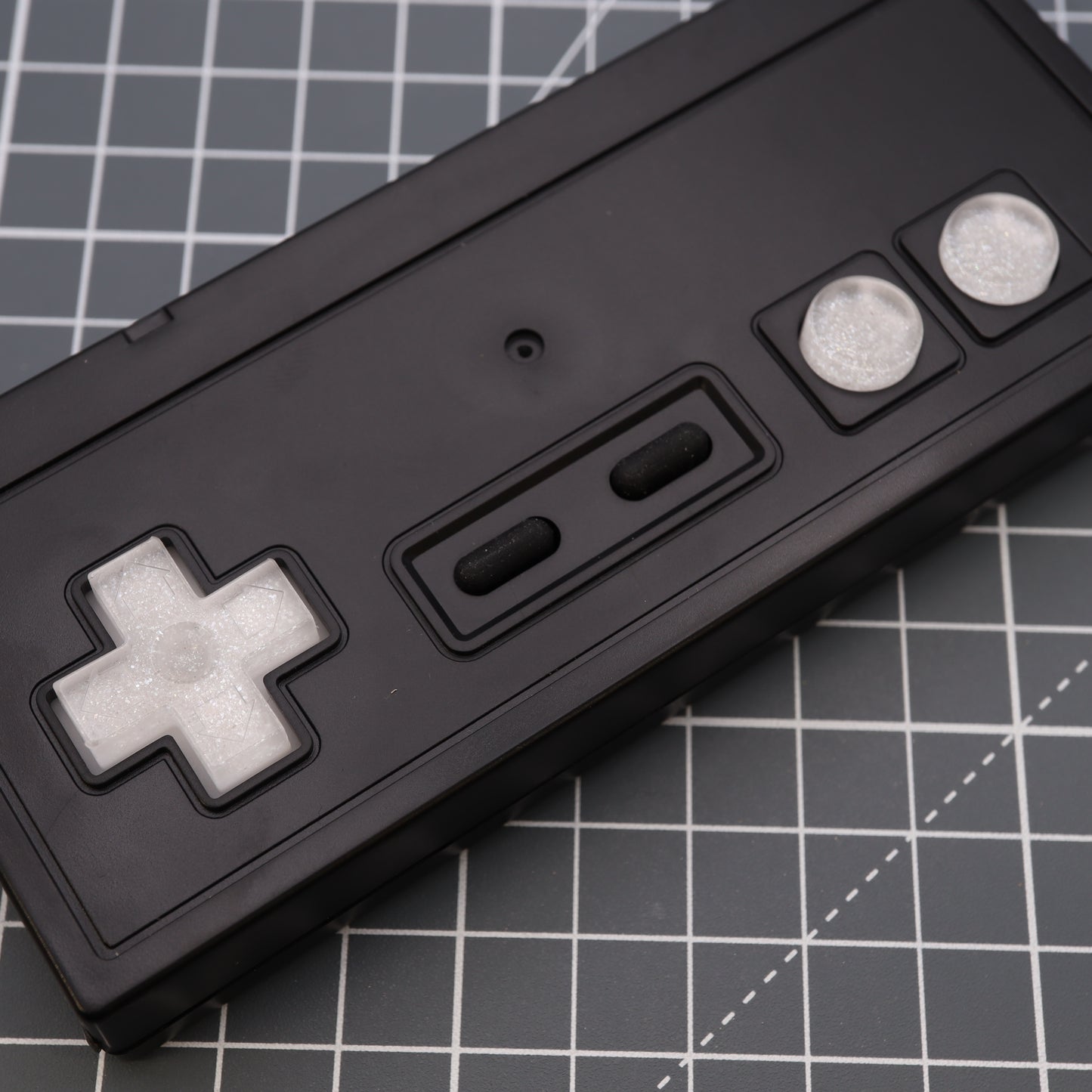 Nintendo NES - Custom Button - Pearl White