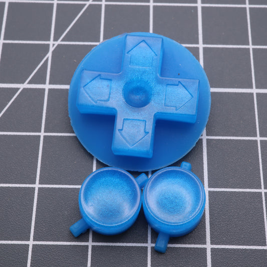 Nintendo NES - Custom Button - Blueberry Candy