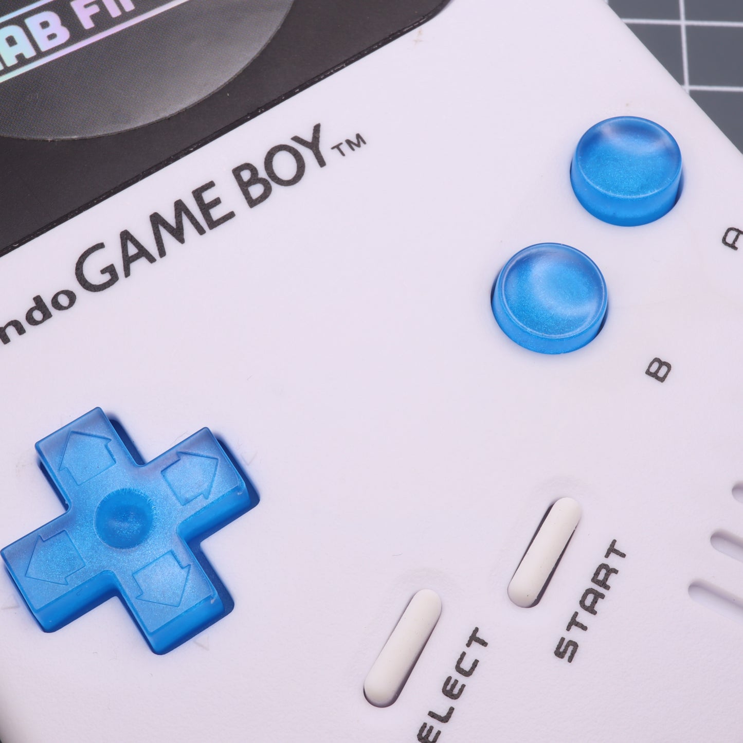 Nintendo NES - Custom Button - Blueberry Candy