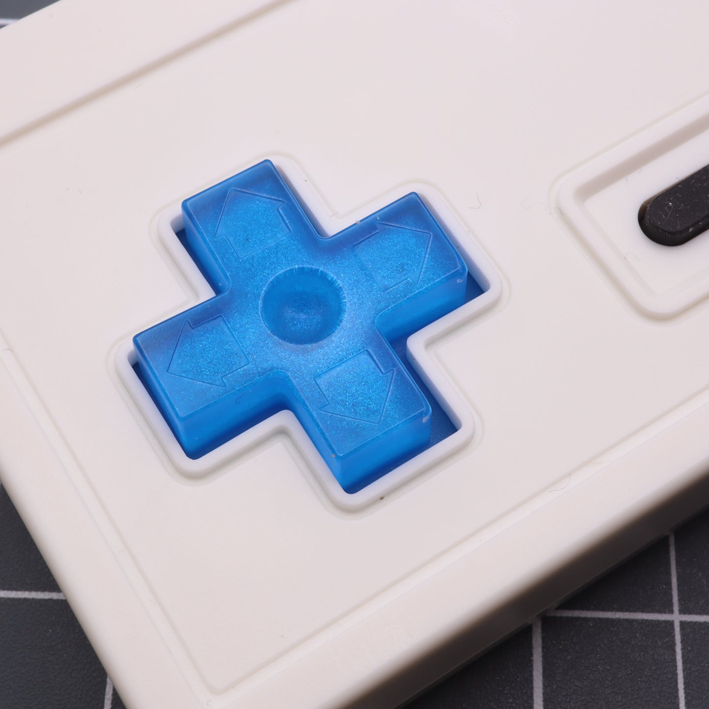 Nintendo NES - Custom Button - Blueberry Candy