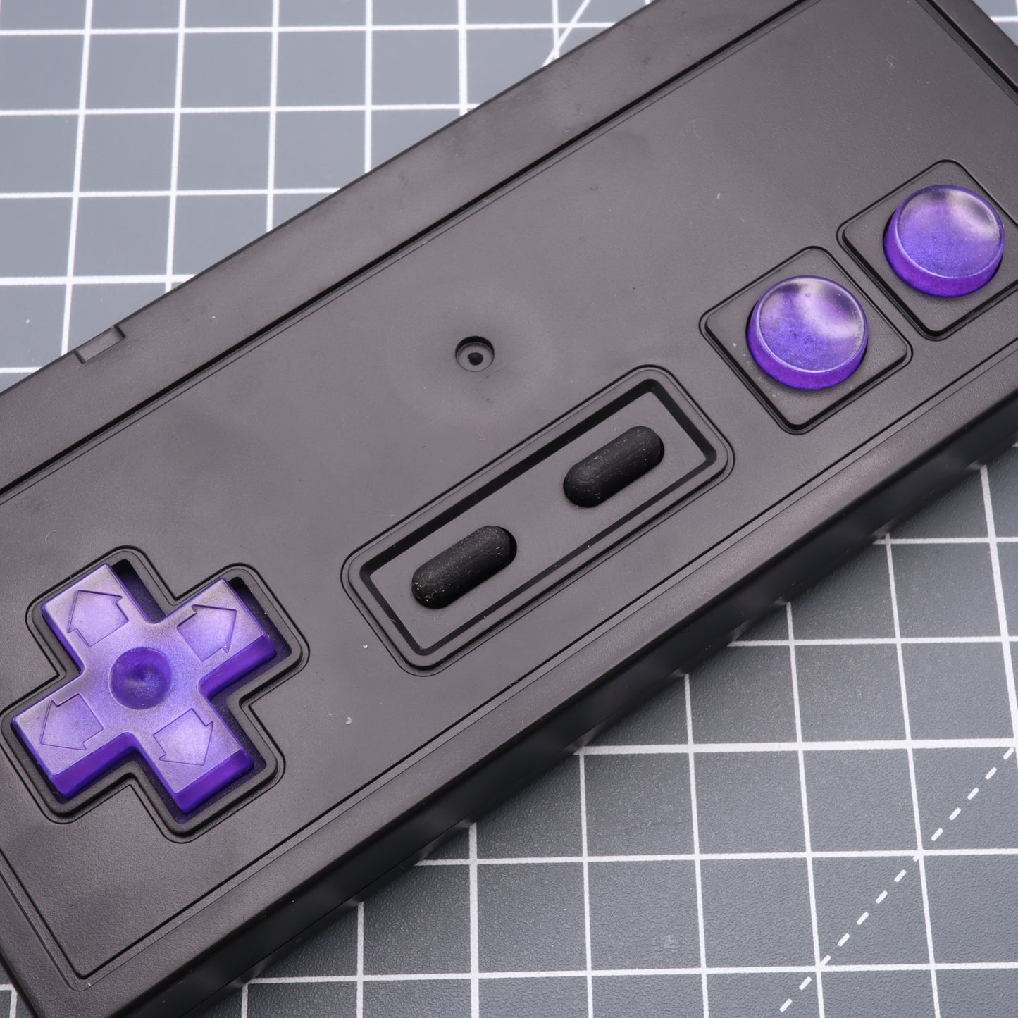 Nintendo NES - Custom Button - Grape Candy