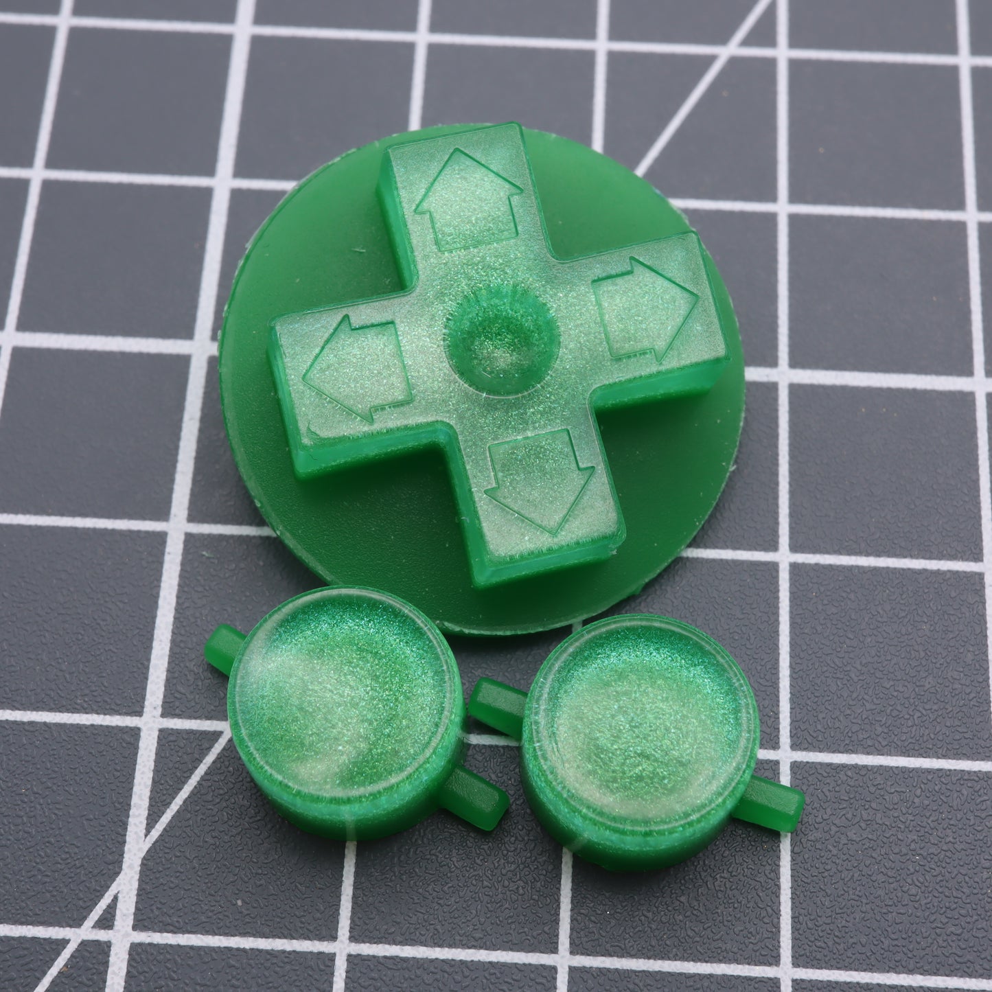 Nintendo NES - Custom Button - Lime Candy