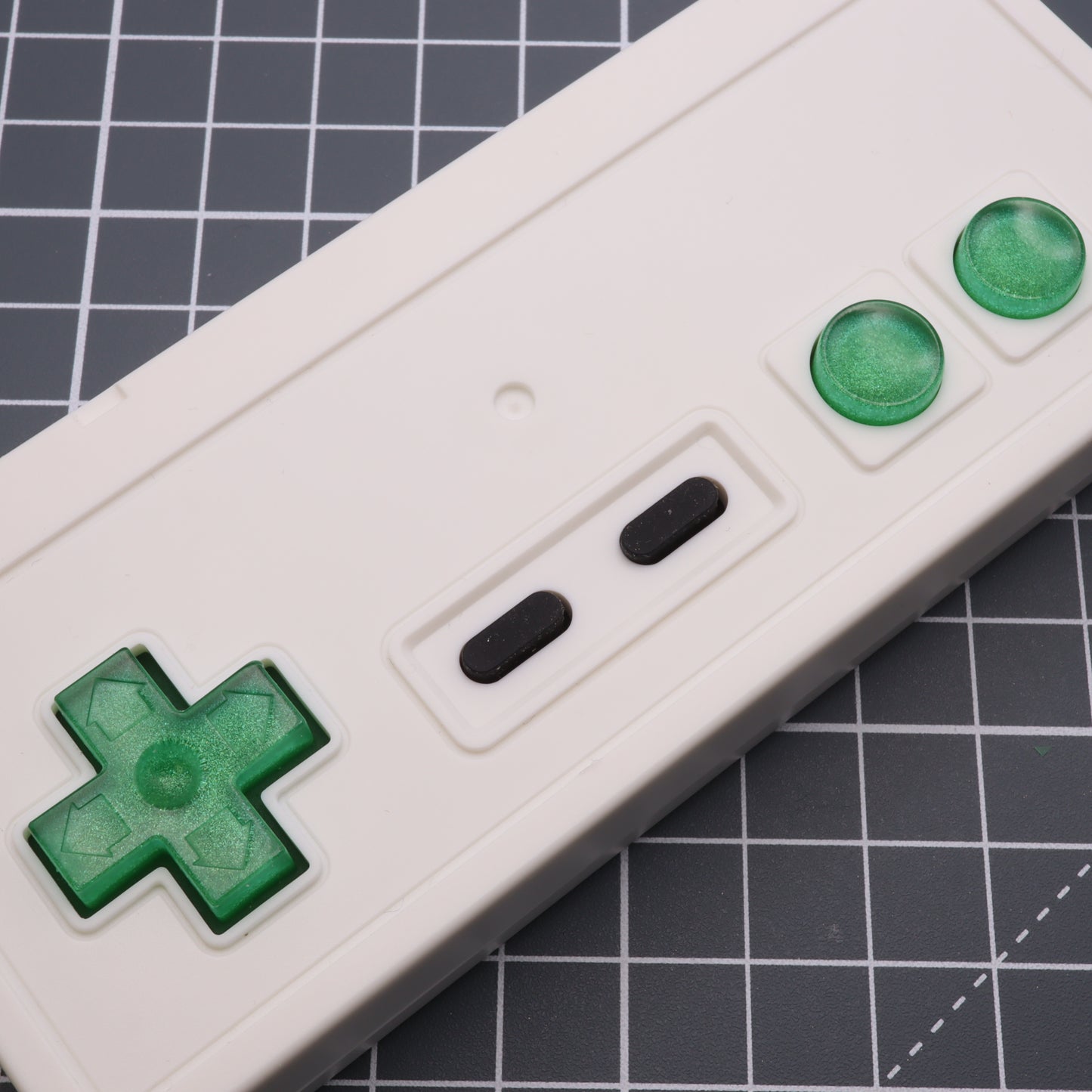 Nintendo NES - Custom Button - Lime Candy