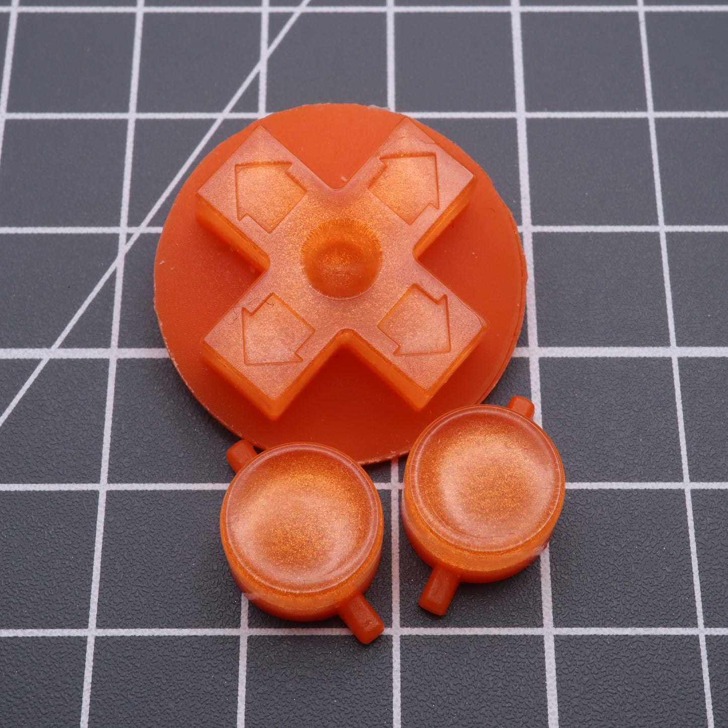 Nintendo NES - Custom Button - Orange Candy