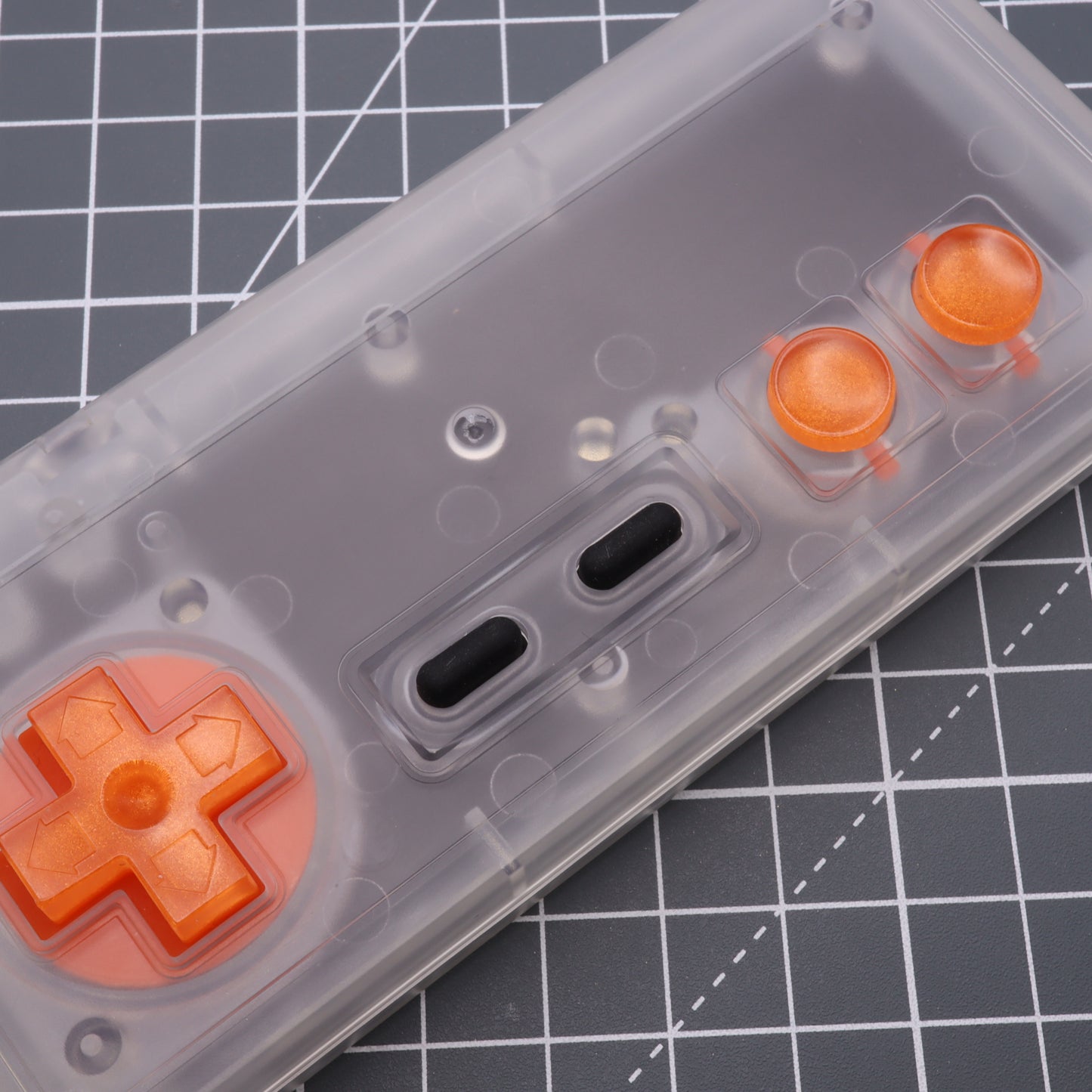 Nintendo NES - Custom Button - Orange Candy