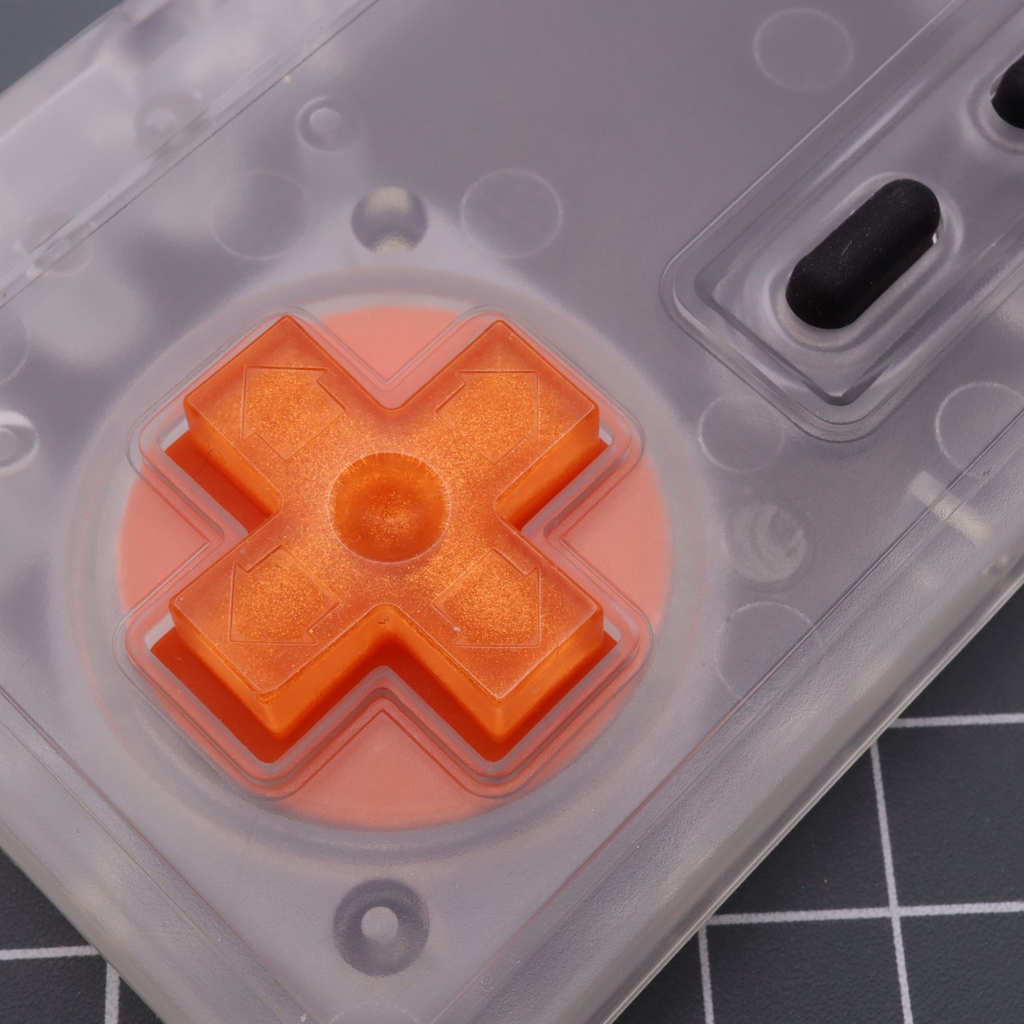 Nintendo NES - Custom Button - Orange Candy