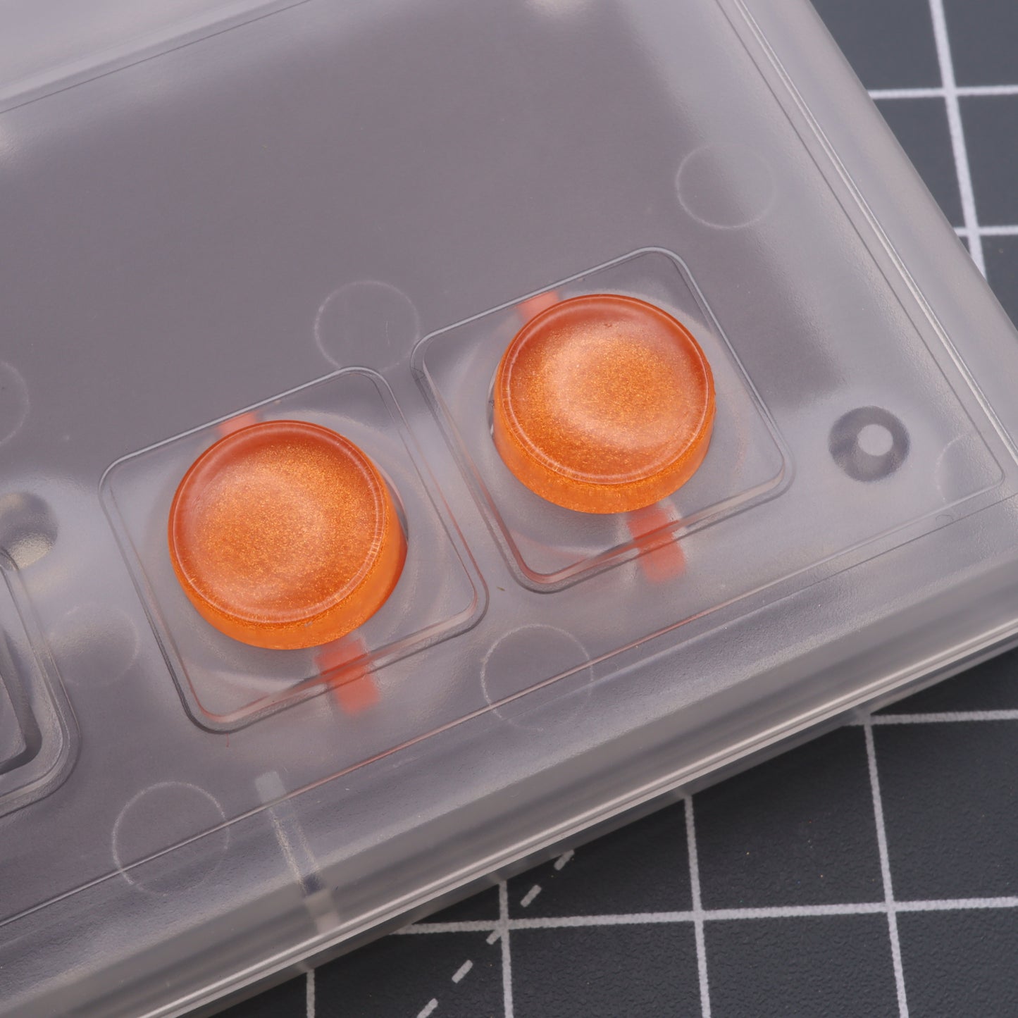 Nintendo NES - Custom Button - Orange Candy