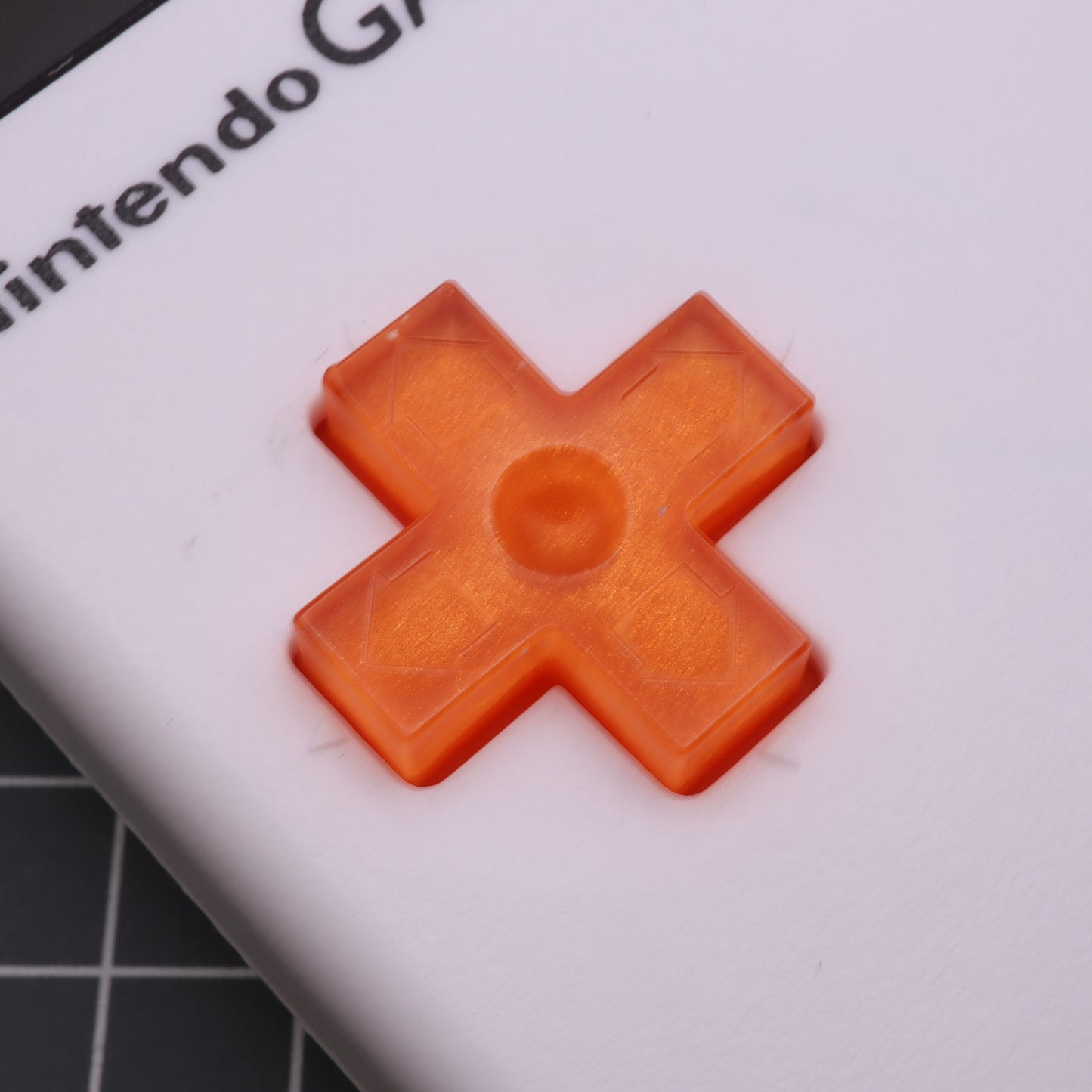 Nintendo NES - Custom Button - Orange Candy
