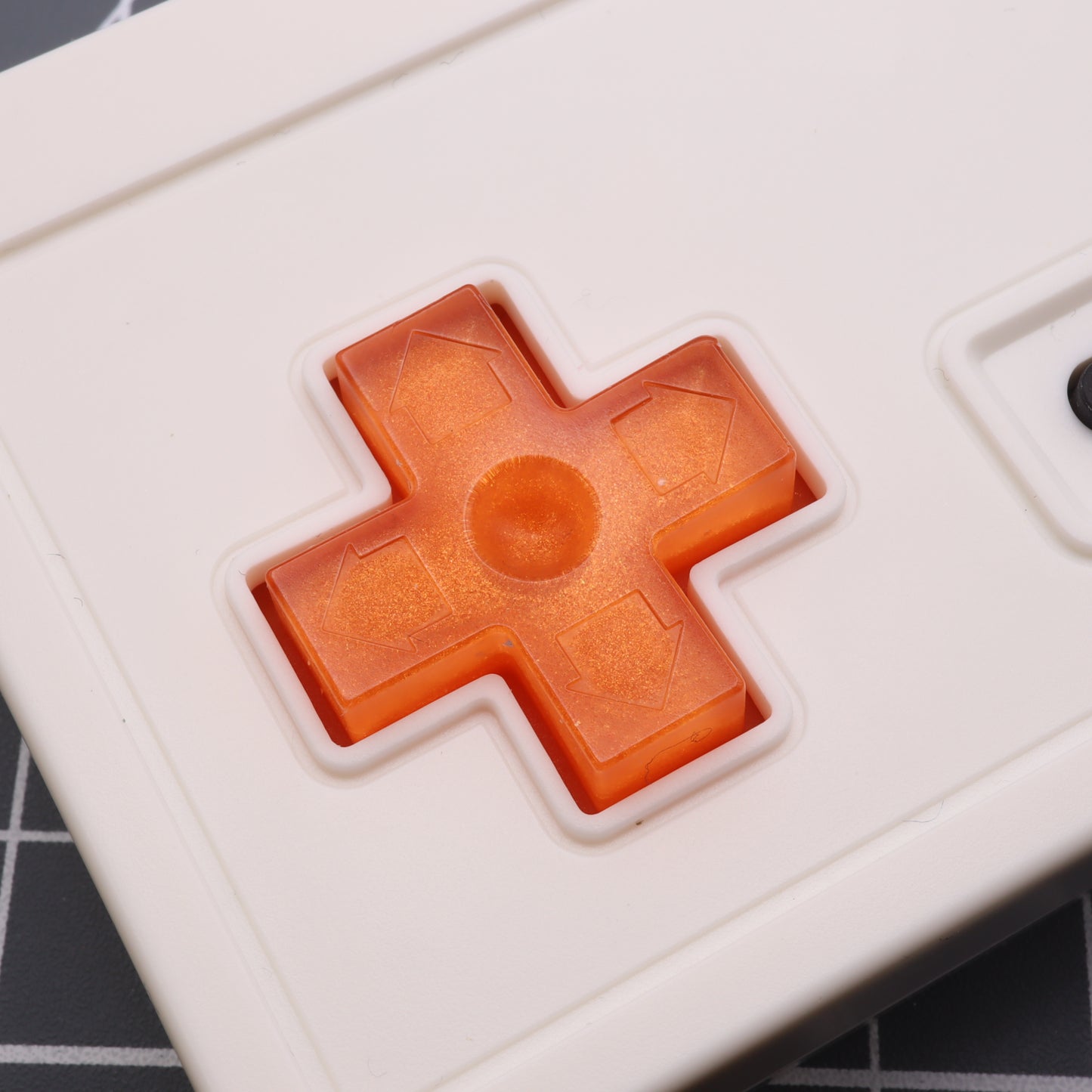 Nintendo NES - Custom Button - Orange Candy
