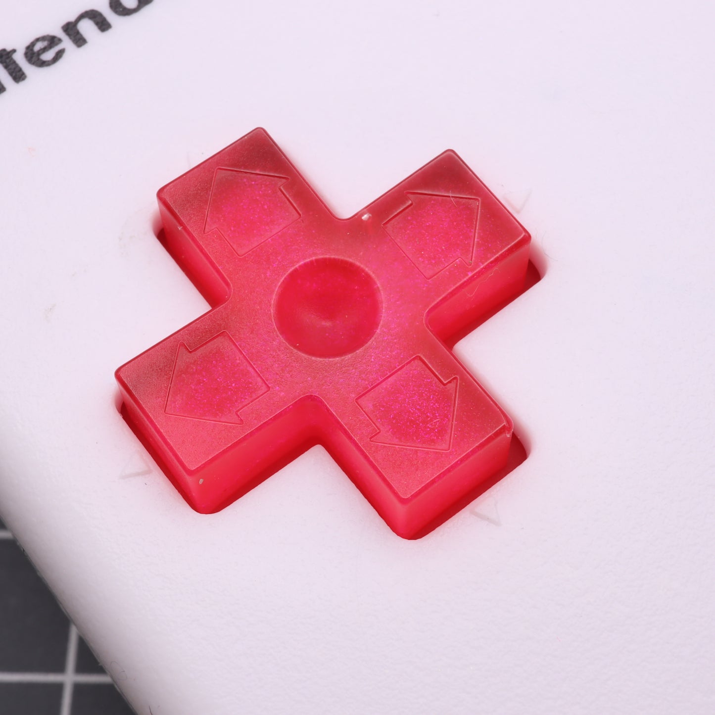 Nintendo NES - Custom Button - Raspberry Candy