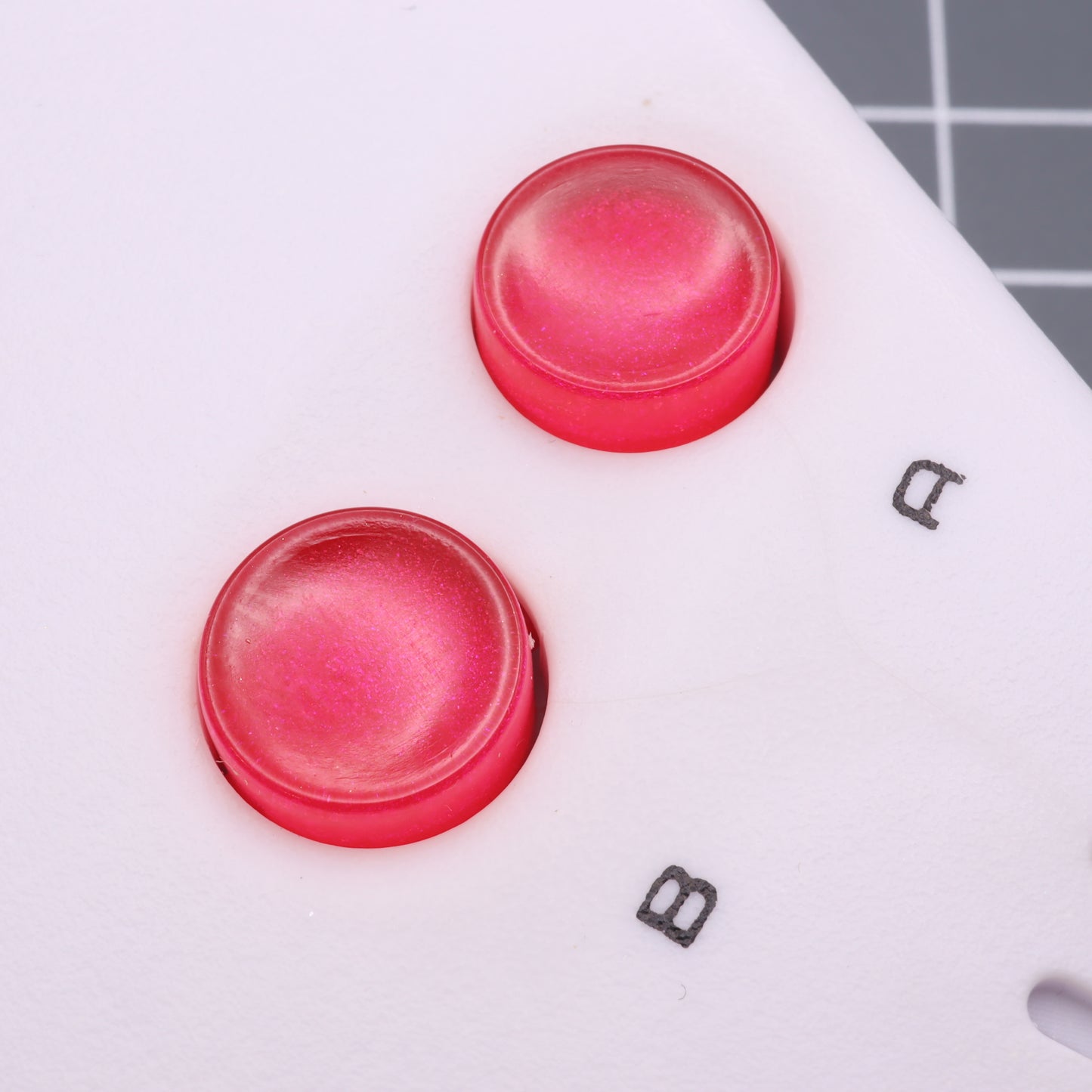 Nintendo NES - Custom Button - Raspberry Candy