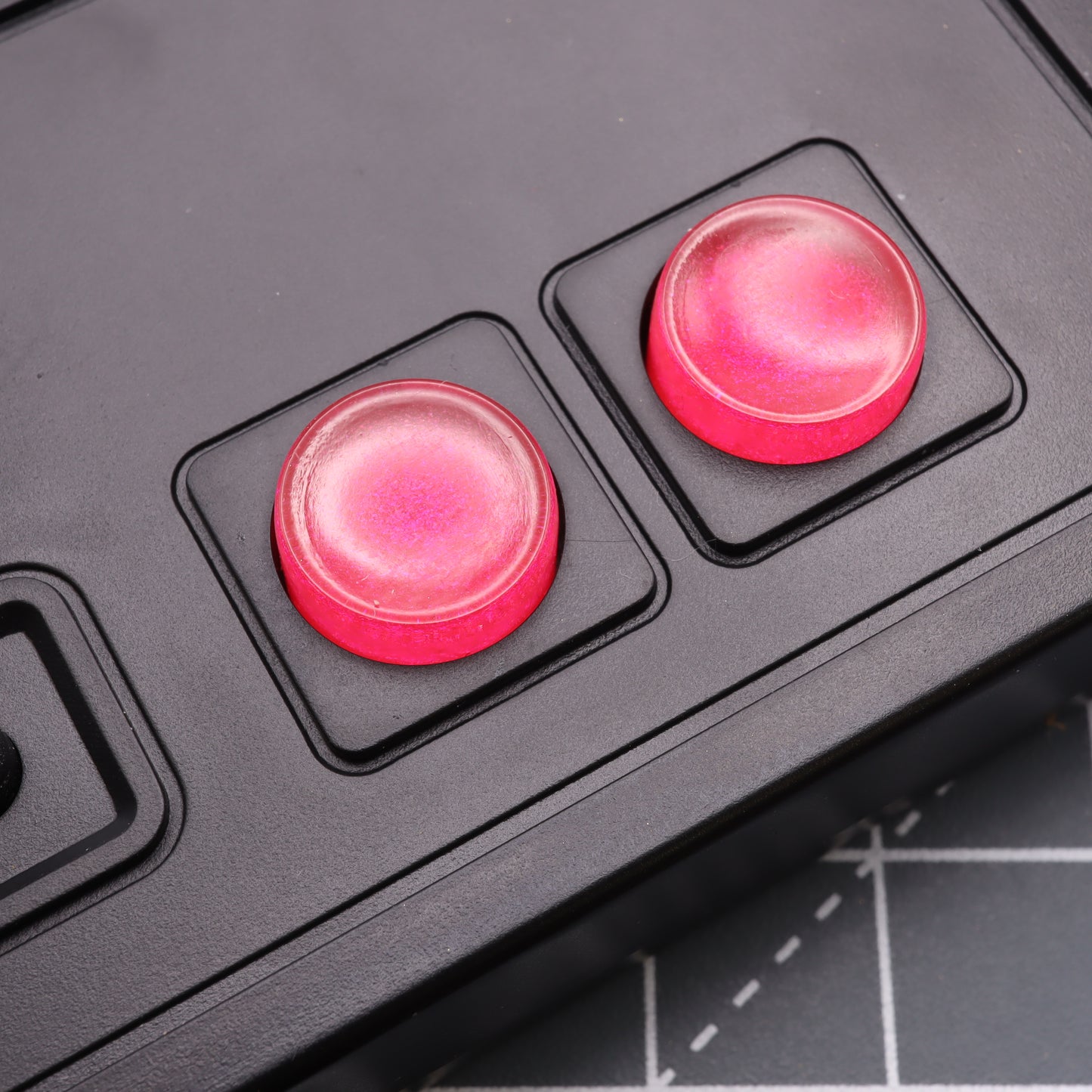 Nintendo NES - Custom Button - Raspberry Candy