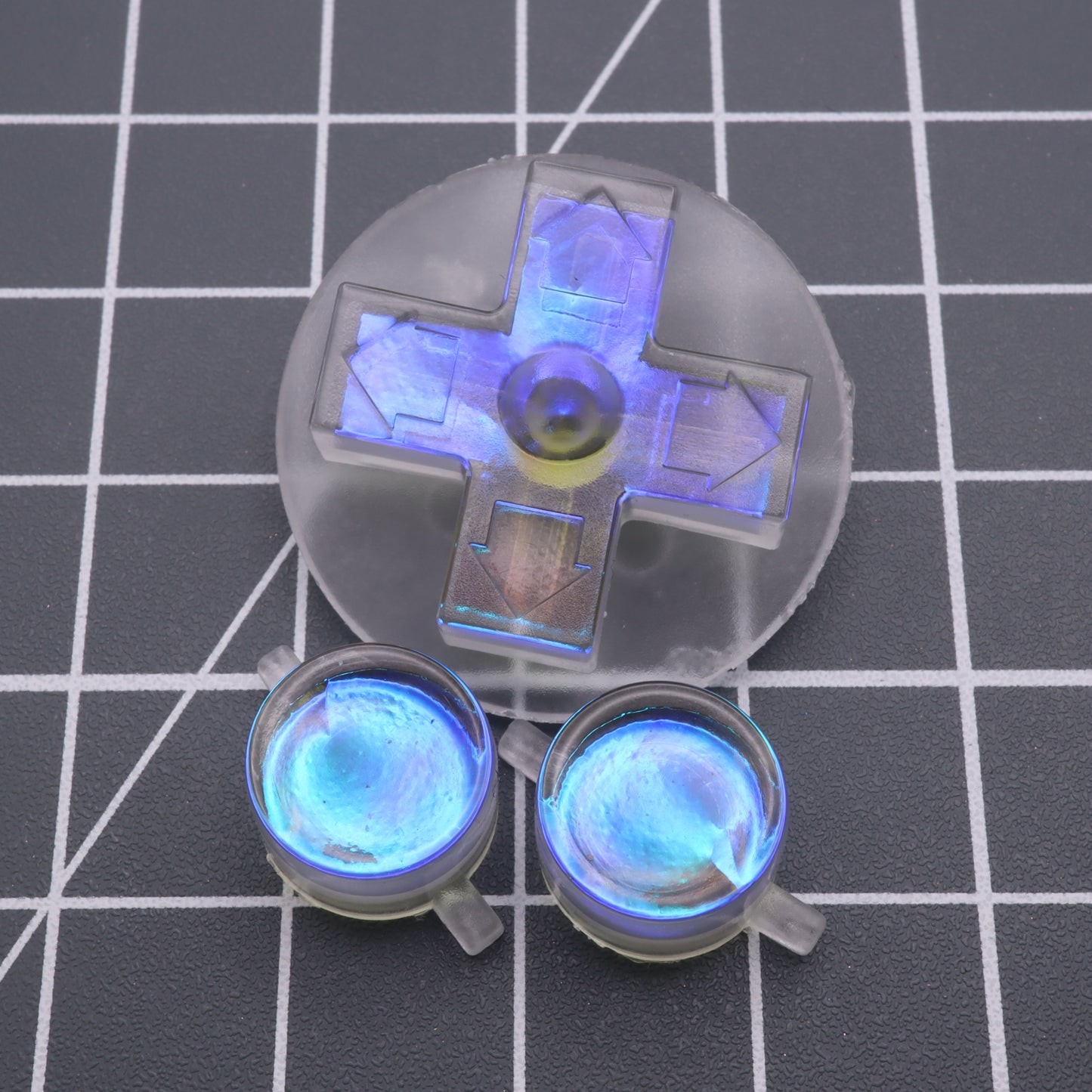 Nintendo NES - Custom Button - Midnight Opal