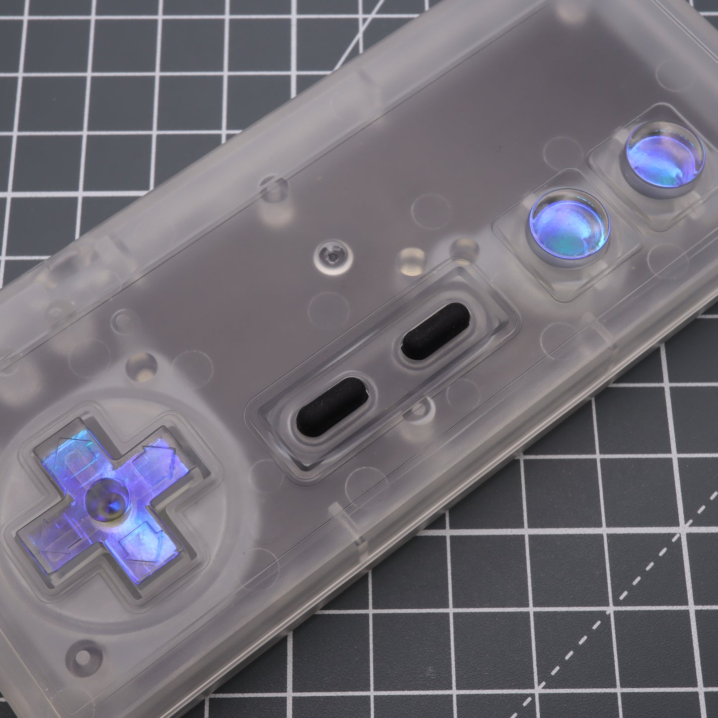 Nintendo NES - Custom Button - Midnight Opal