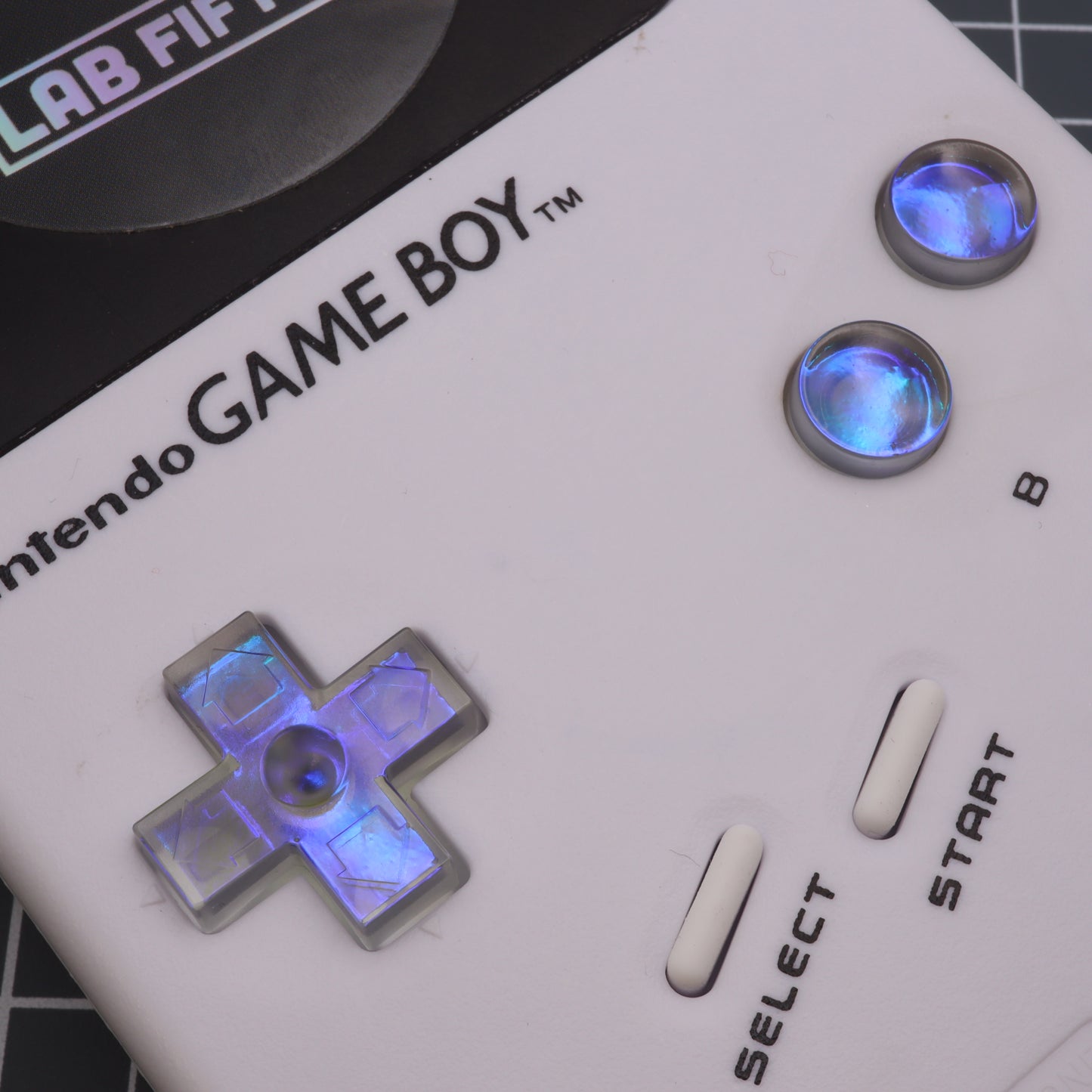Nintendo NES - Custom Button - Midnight Opal