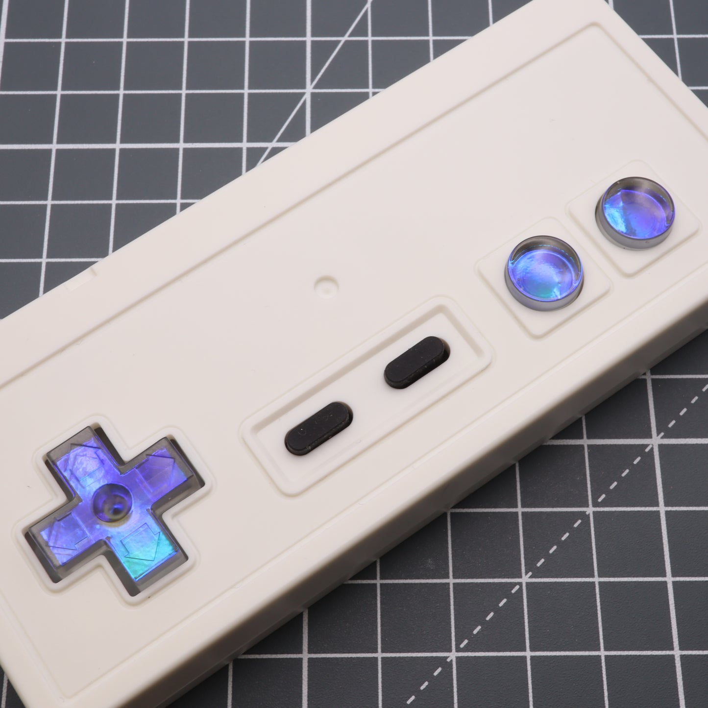 Nintendo NES - Custom Button - Midnight Opal