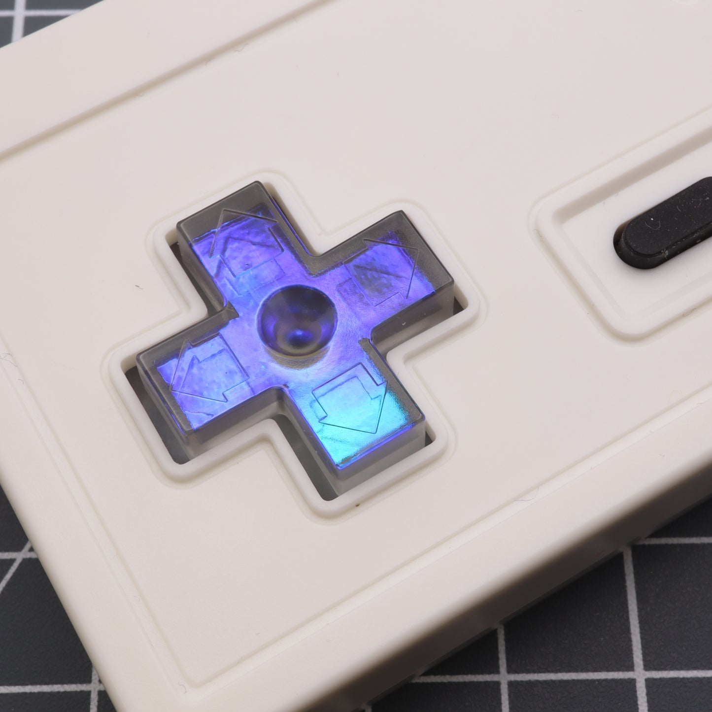 Nintendo NES - Custom Button - Midnight Opal