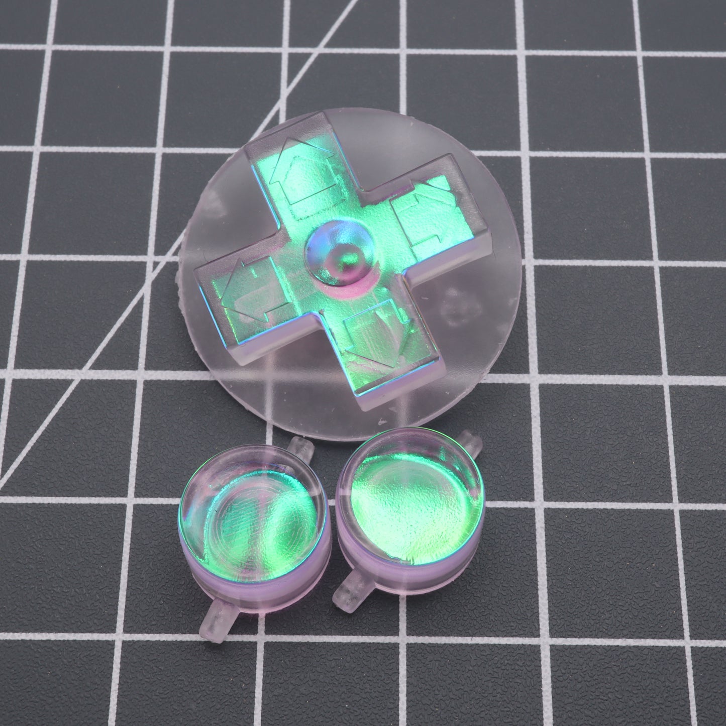Nintendo NES - Custom Button - Cool Opal
