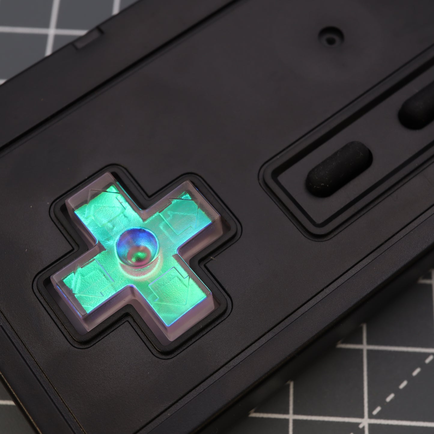 Nintendo NES - Custom Button - Cool Opal