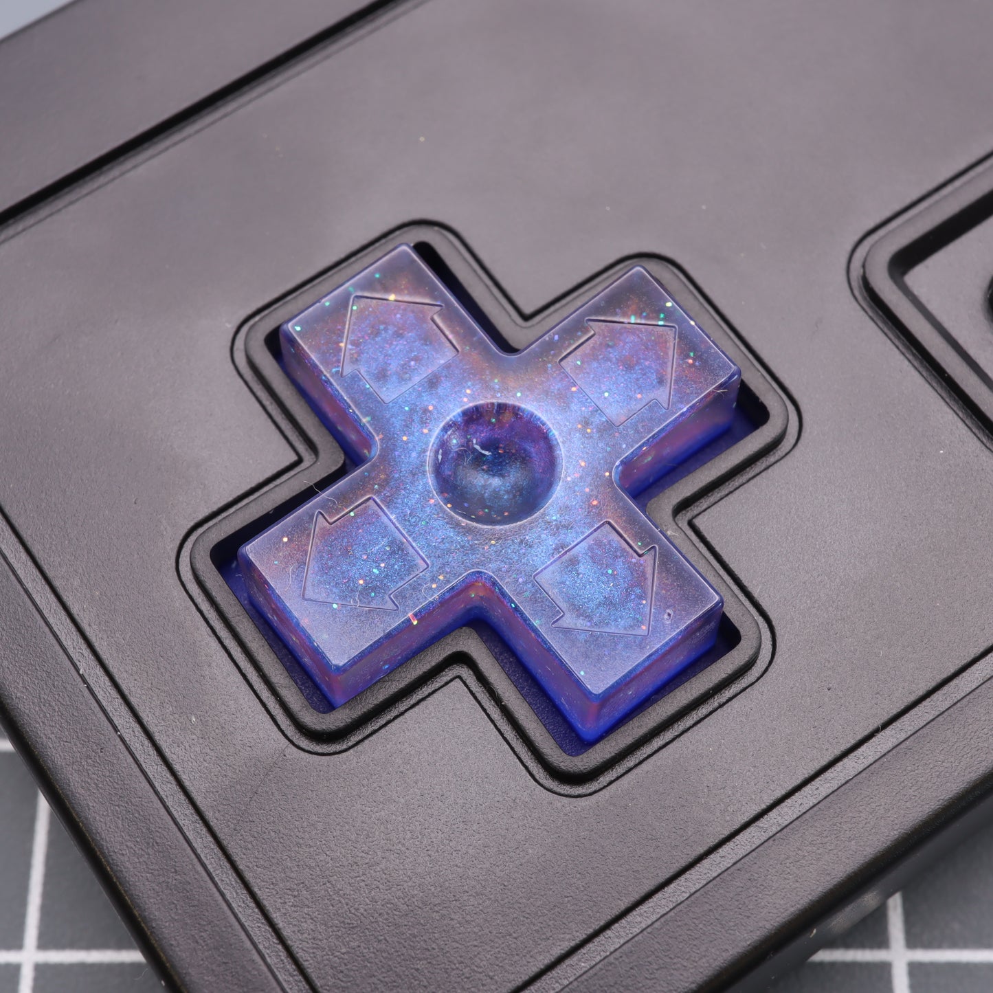 Nintendo NES - Custom Button - Cosmic Blue