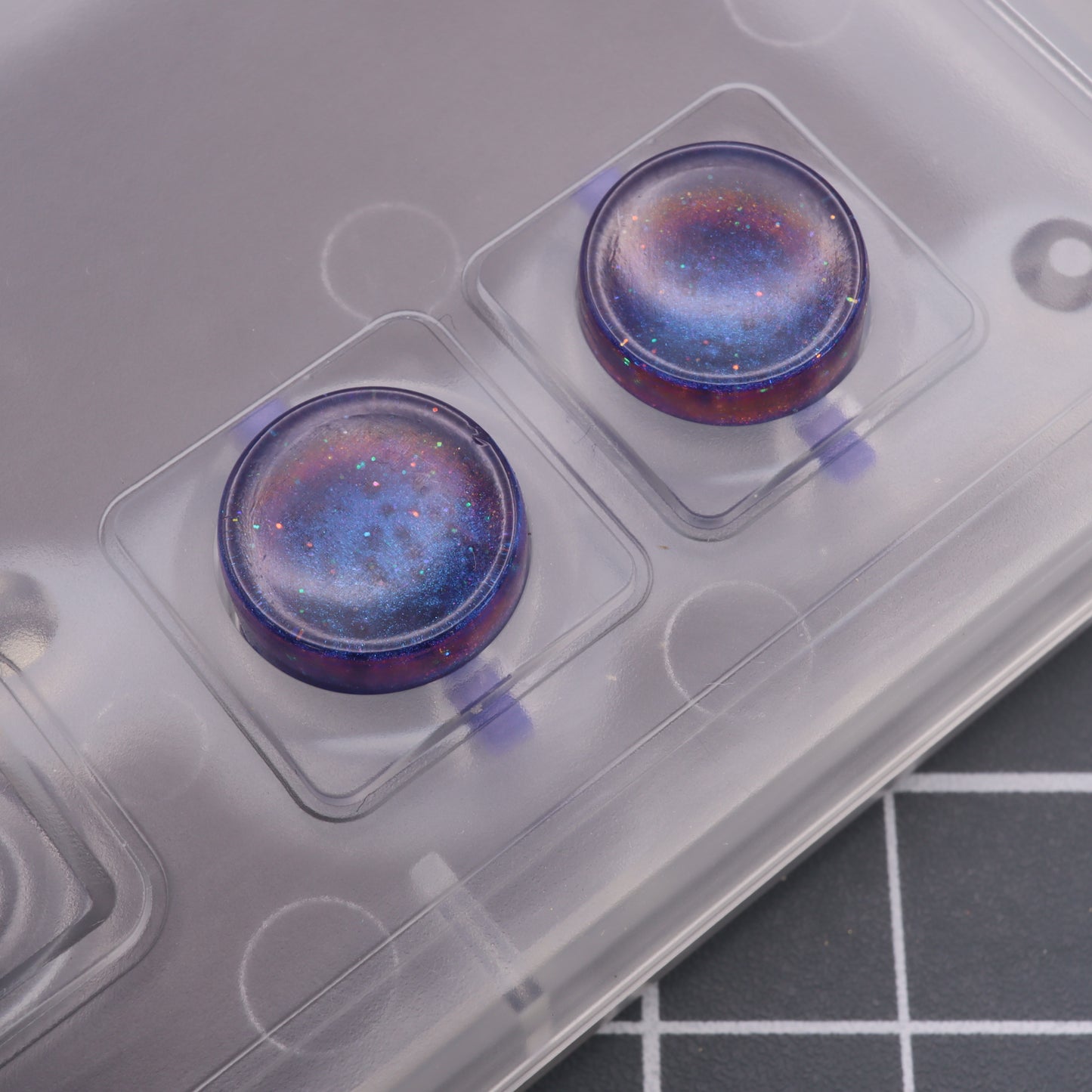 Nintendo NES - Custom Button - Cosmic Blue