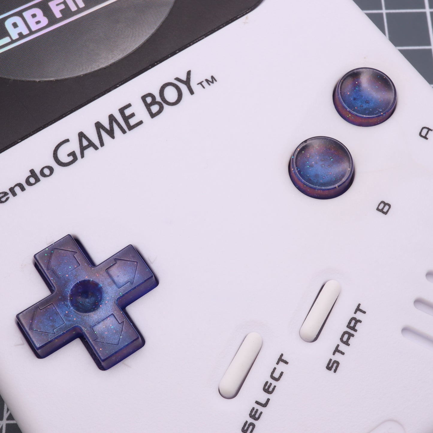 Nintendo NES - Custom Button - Cosmic Blue