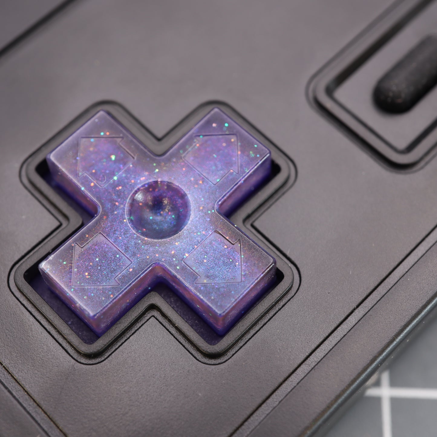 Nintendo NES - Custom Button - Cosmic Purple