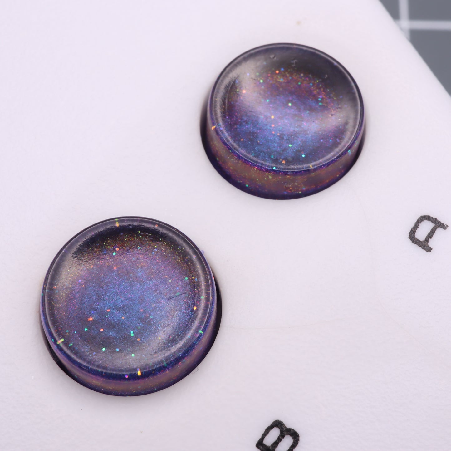 Nintendo NES - Custom Button - Cosmic Purple
