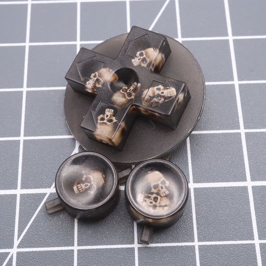 Nintendo NES - Custom Button - Skulls